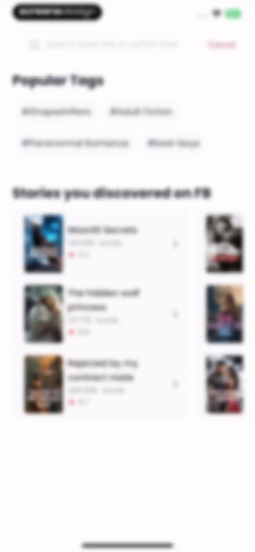 Fictio - Good Novels, Stories screen 26
