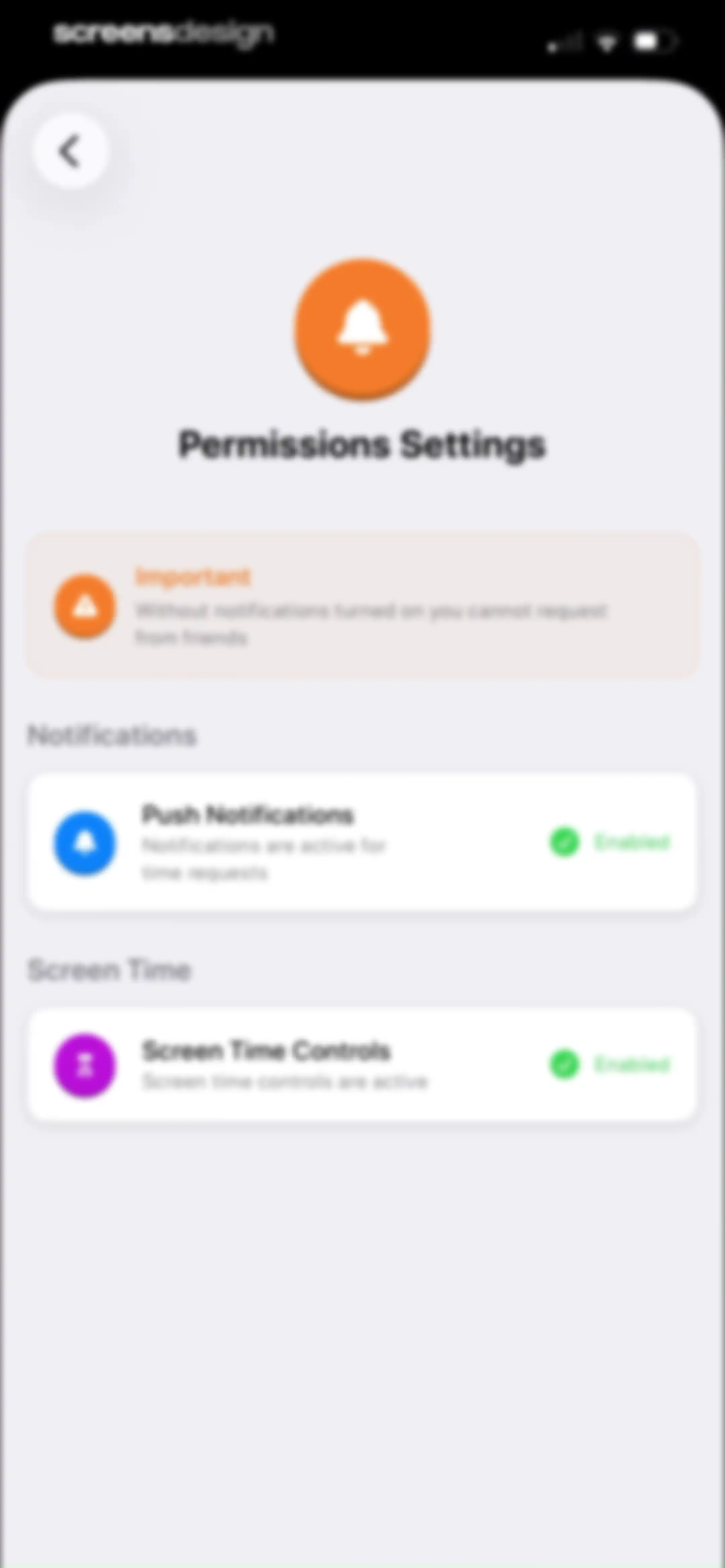 Friend Controls: Screen Time screen 71