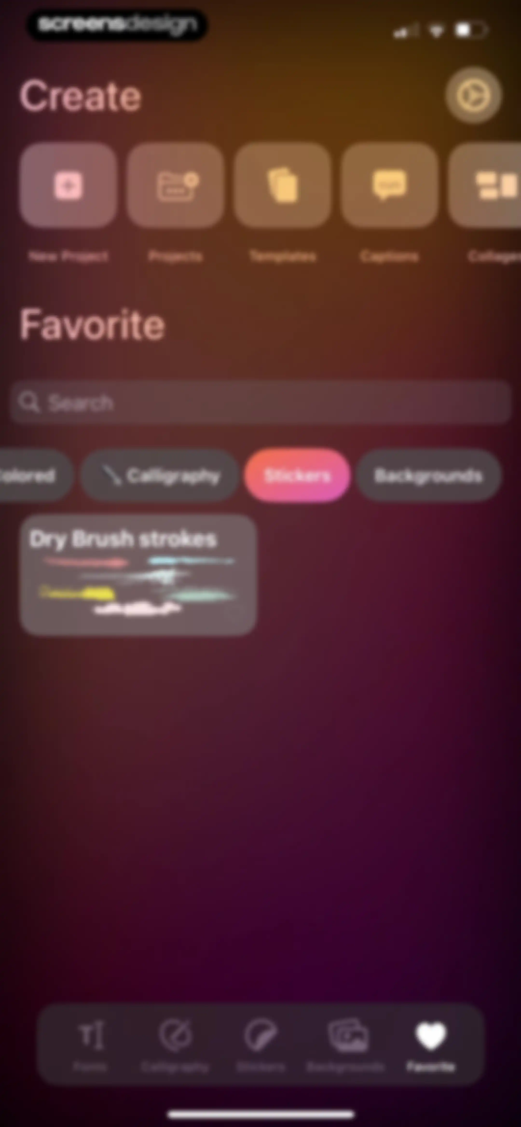 Leto: Font for Instagram Story screen 126