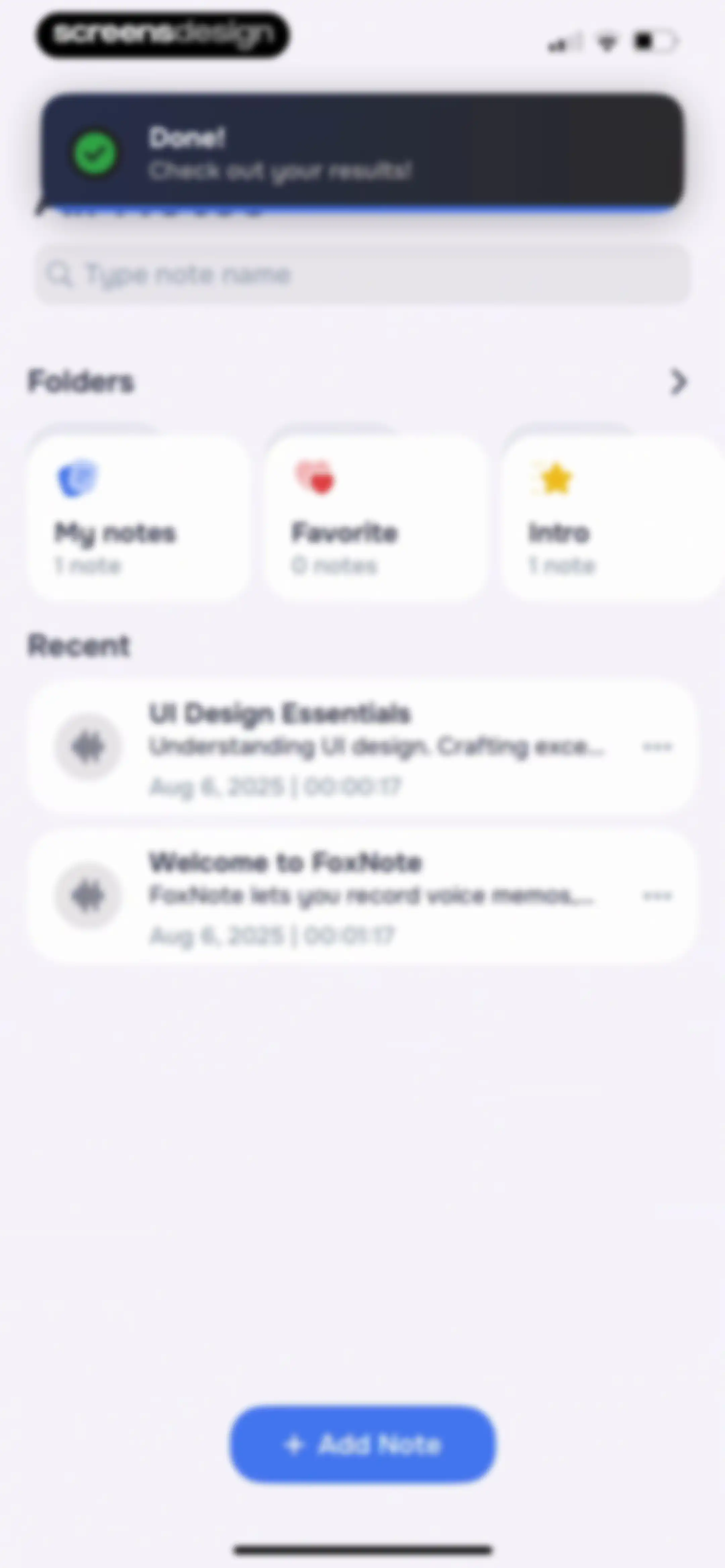 FoxNote - AI Note Taker screen 21
