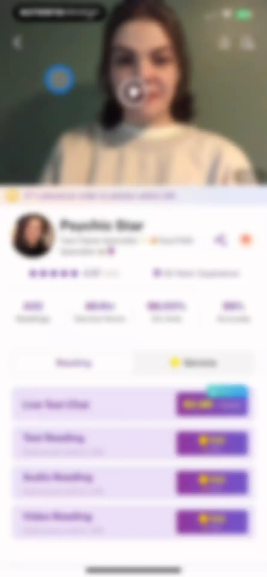 Soulight-Online Psychic Advice screen 20