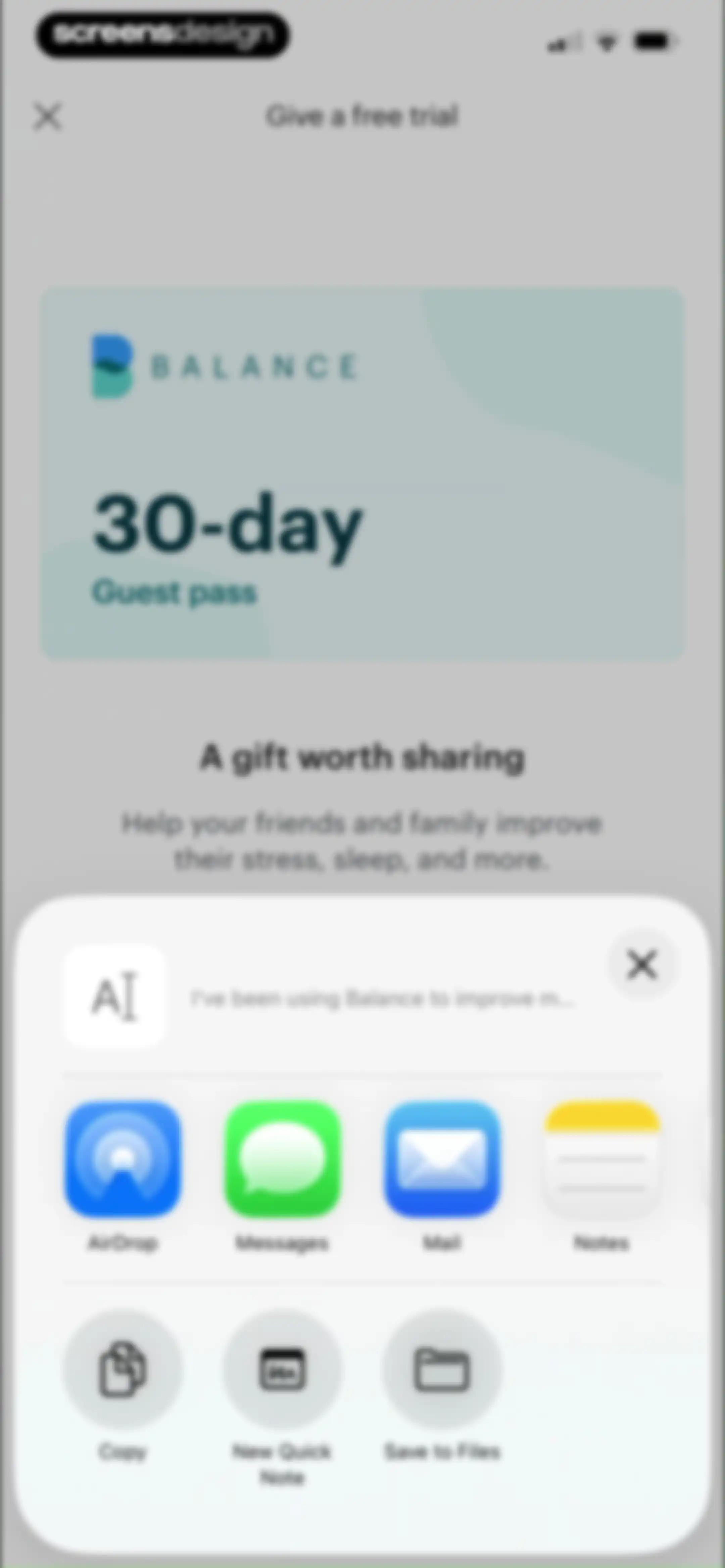 Balance: Meditation & Sleep screen 75