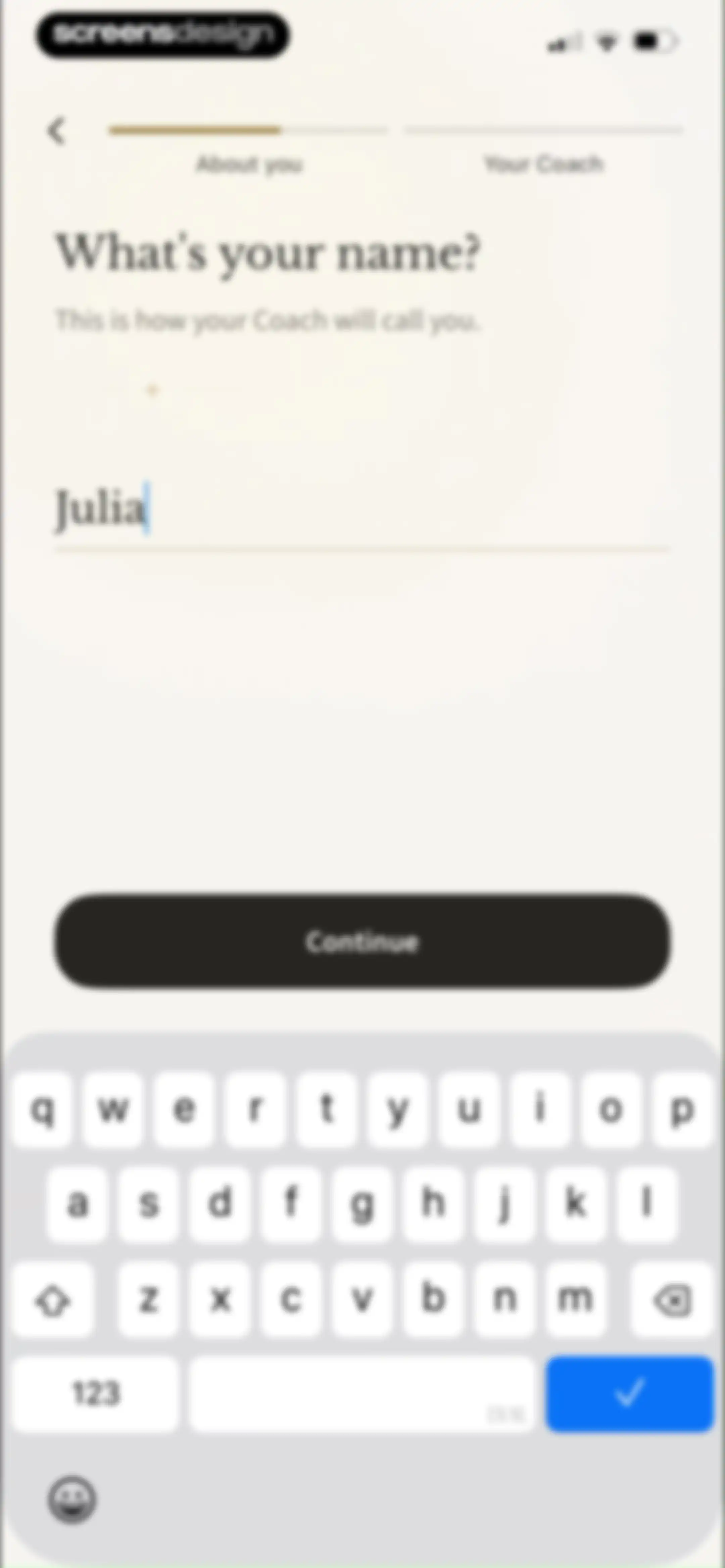Sonia: AI for Mental Health screen 12