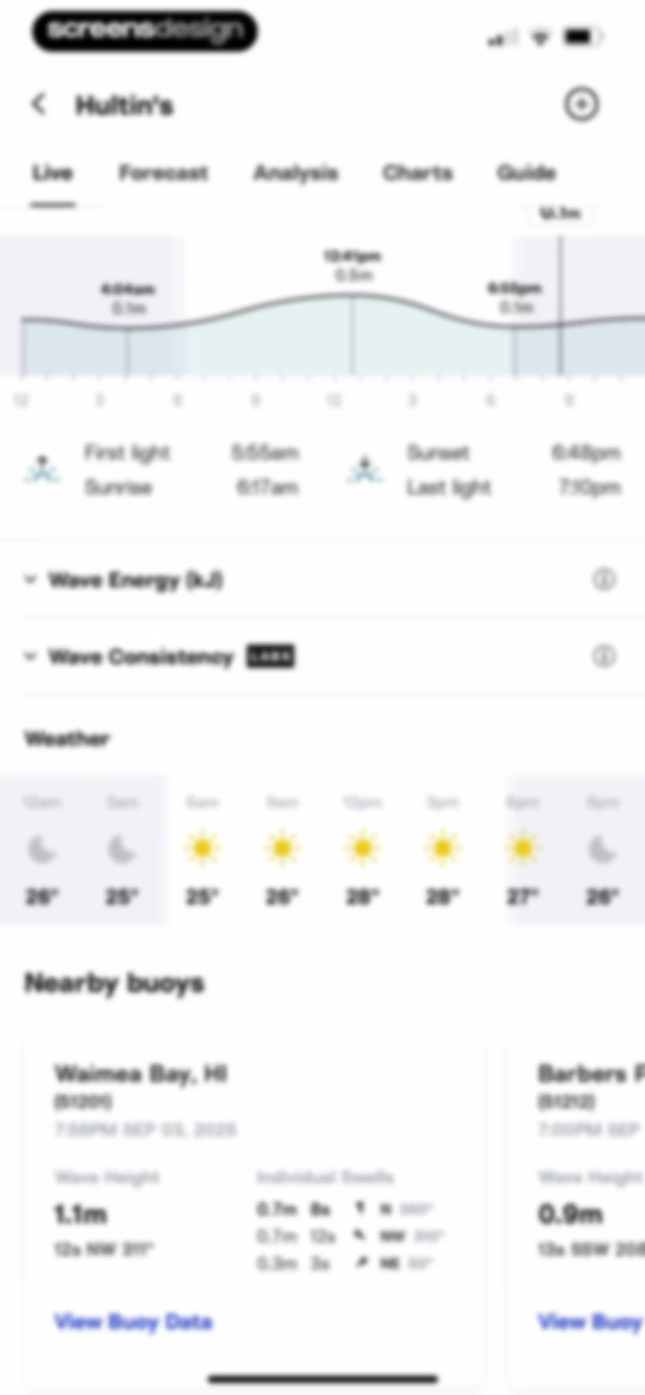 Surfline: Wave & Surf Reports screen 48