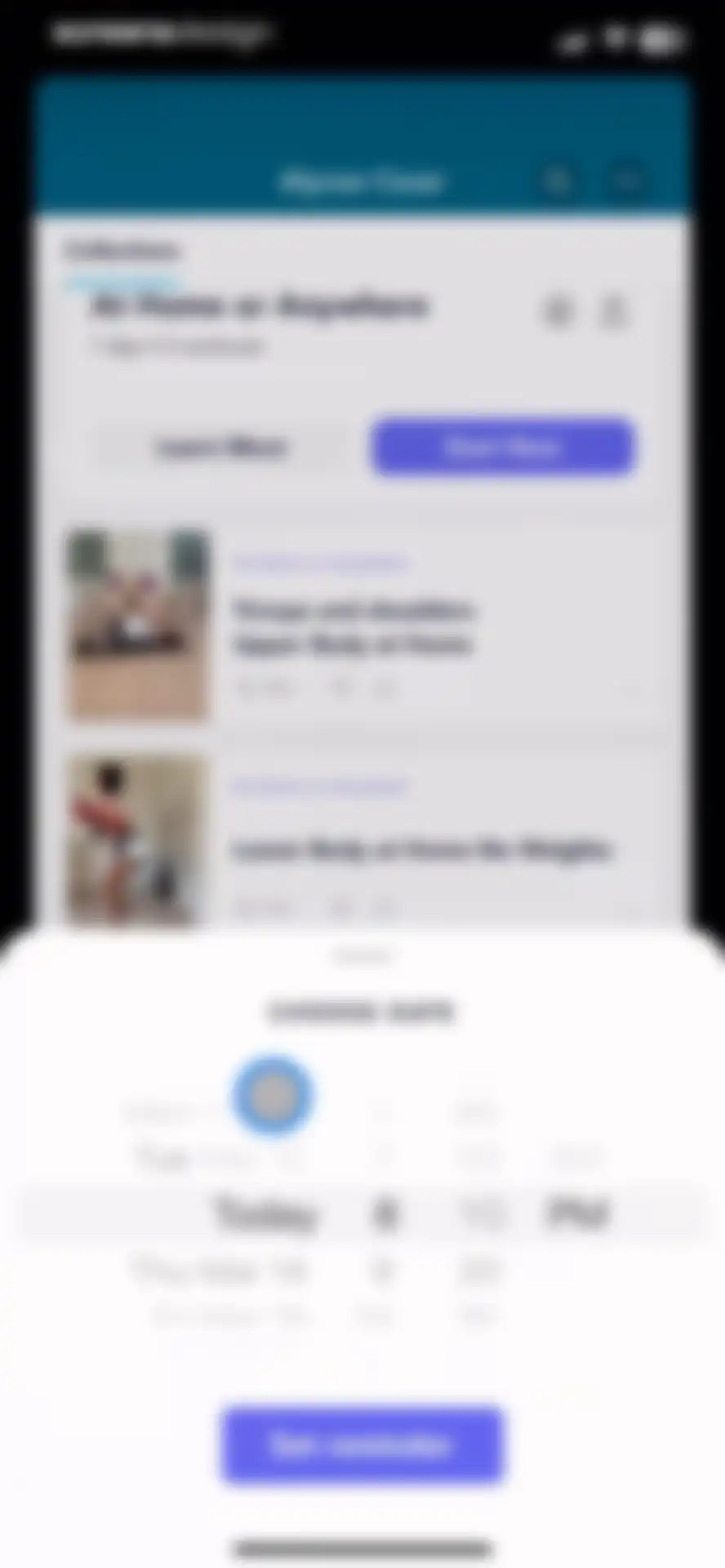 Playbook - Trainers & Workouts screen 15