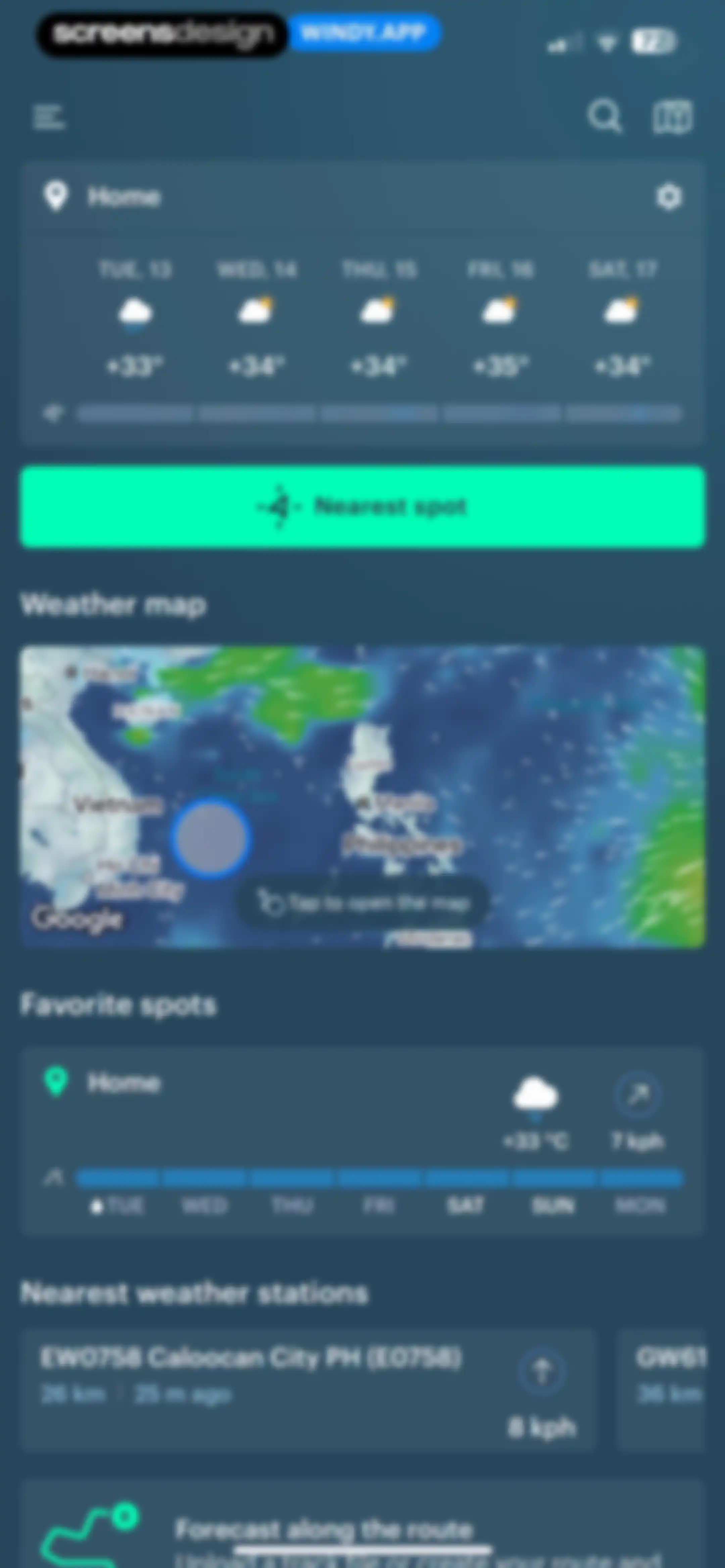 Windy.app — Wind, Tides, Radar screen 60