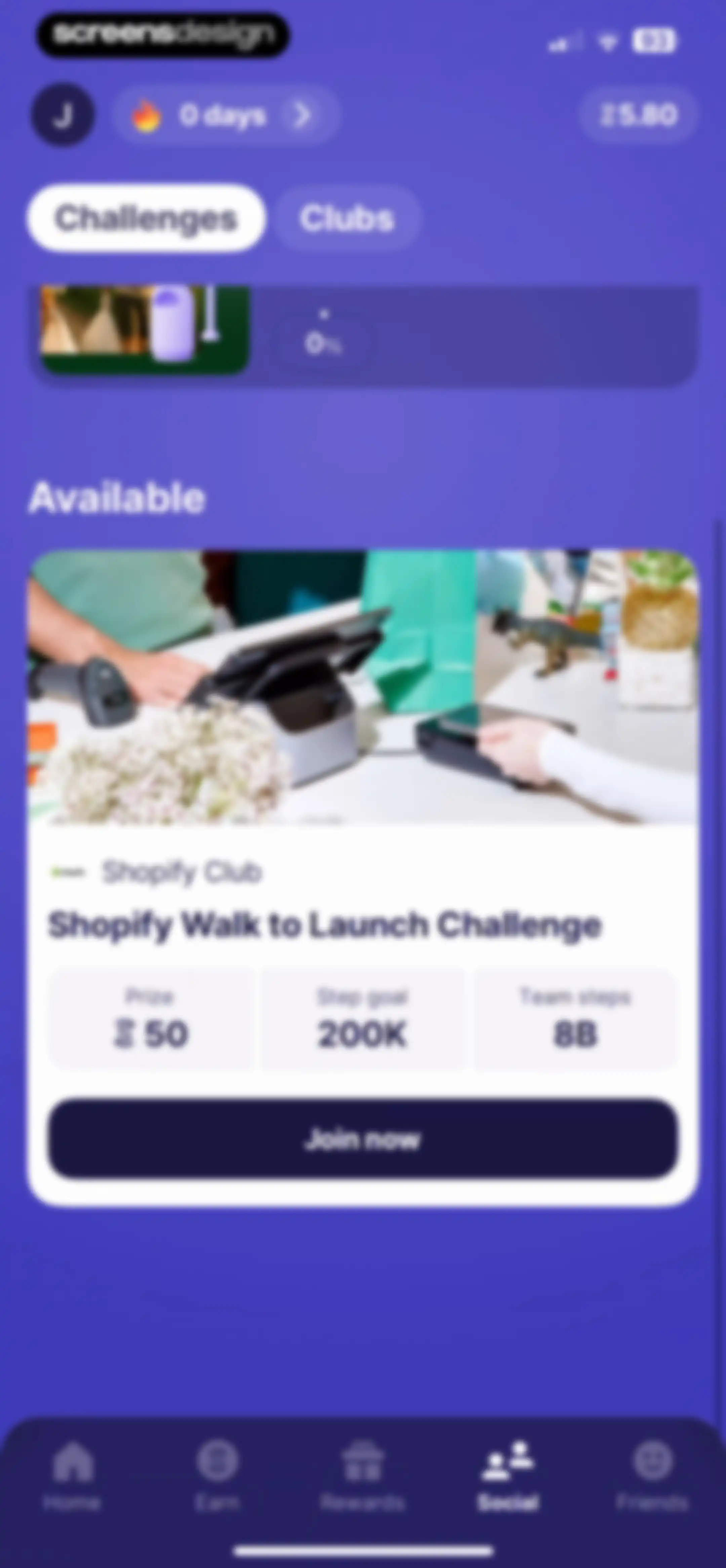 Sweatcoin Walking Step Counter screen 124