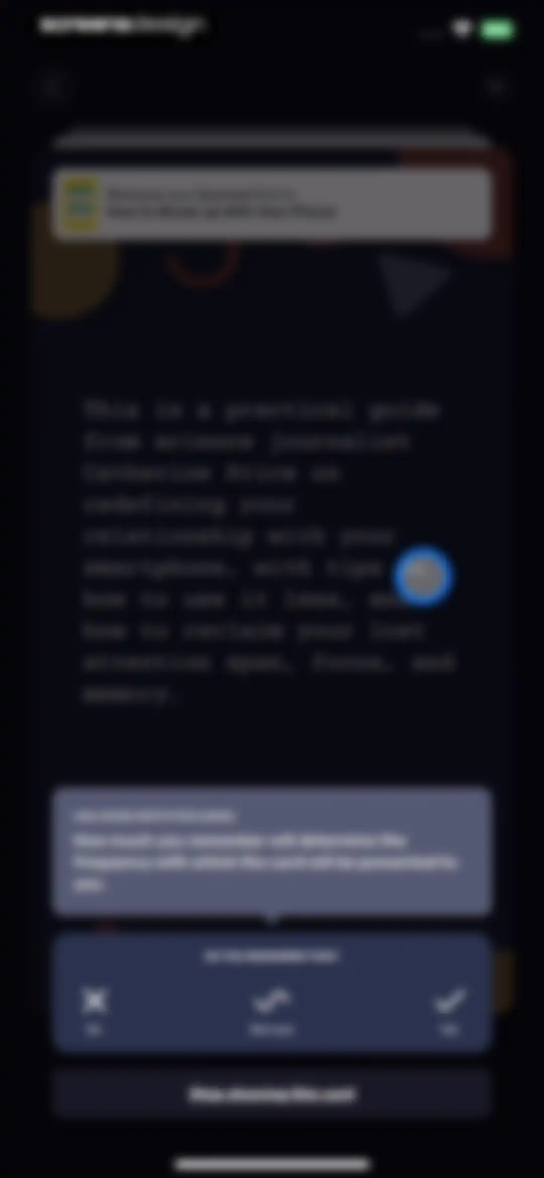 Uptime: Get smarter, stand out screen 100