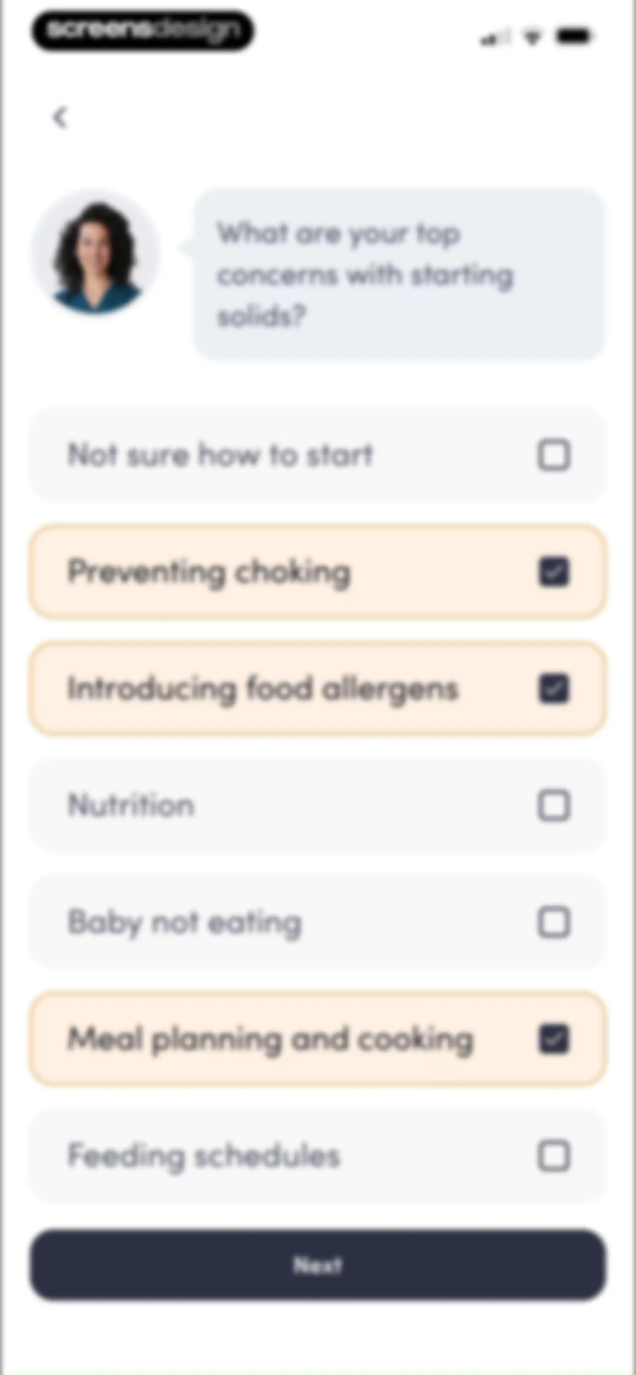 Solid Starts: Baby First Foods screen 29