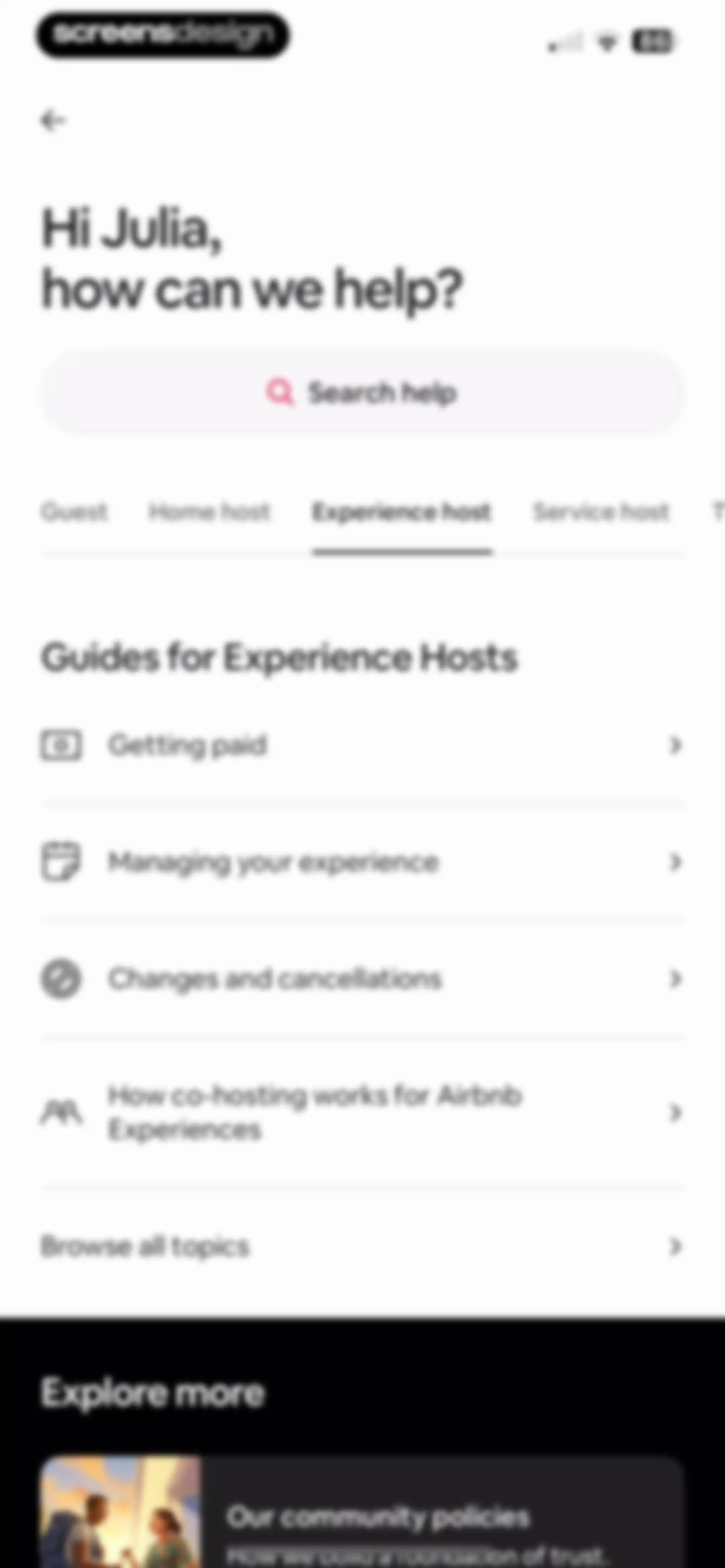 Airbnb screen 176