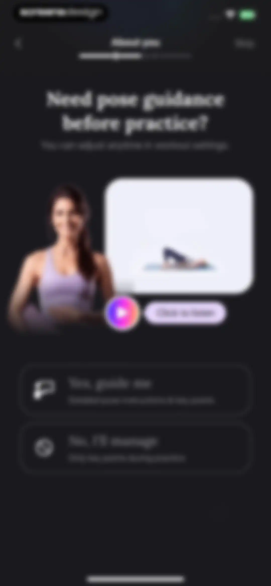 Yoga for Beginners, Pilates+ screen 19