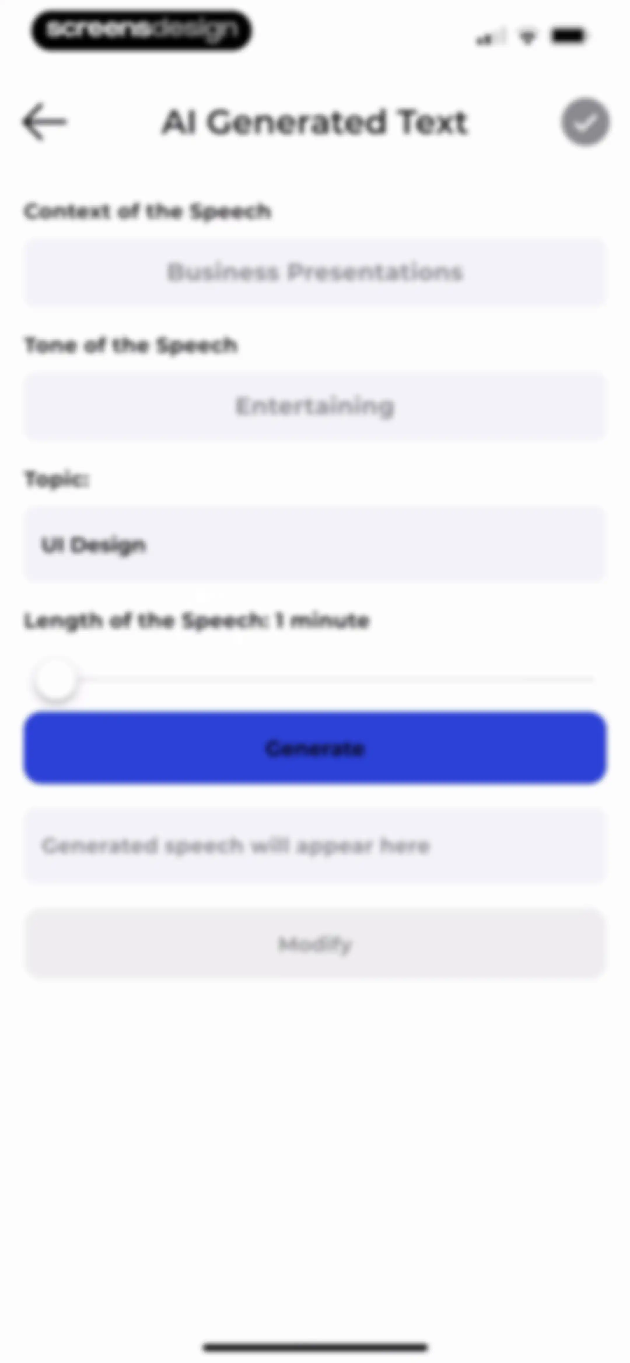 Teleprompter - VILO screen 21