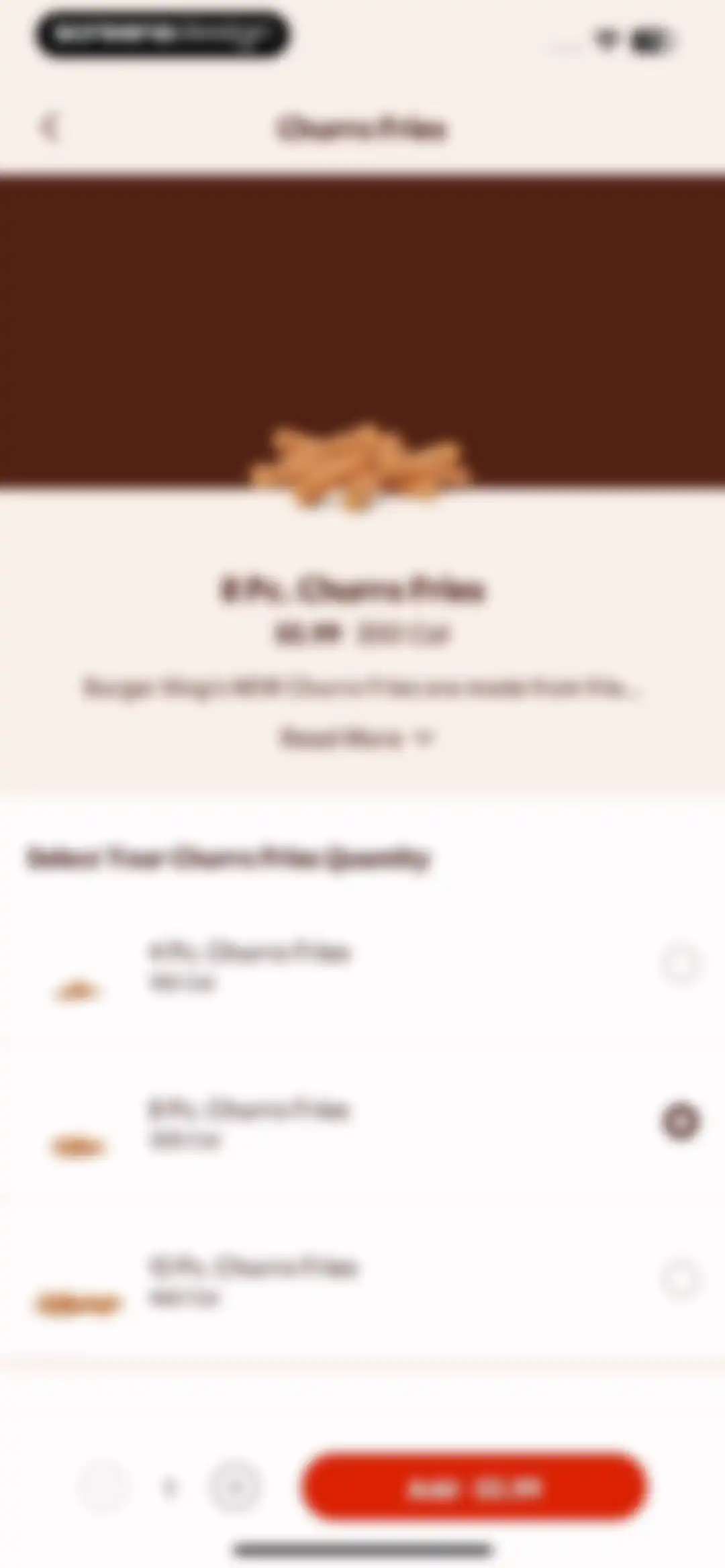 BURGER KING® App screen 29