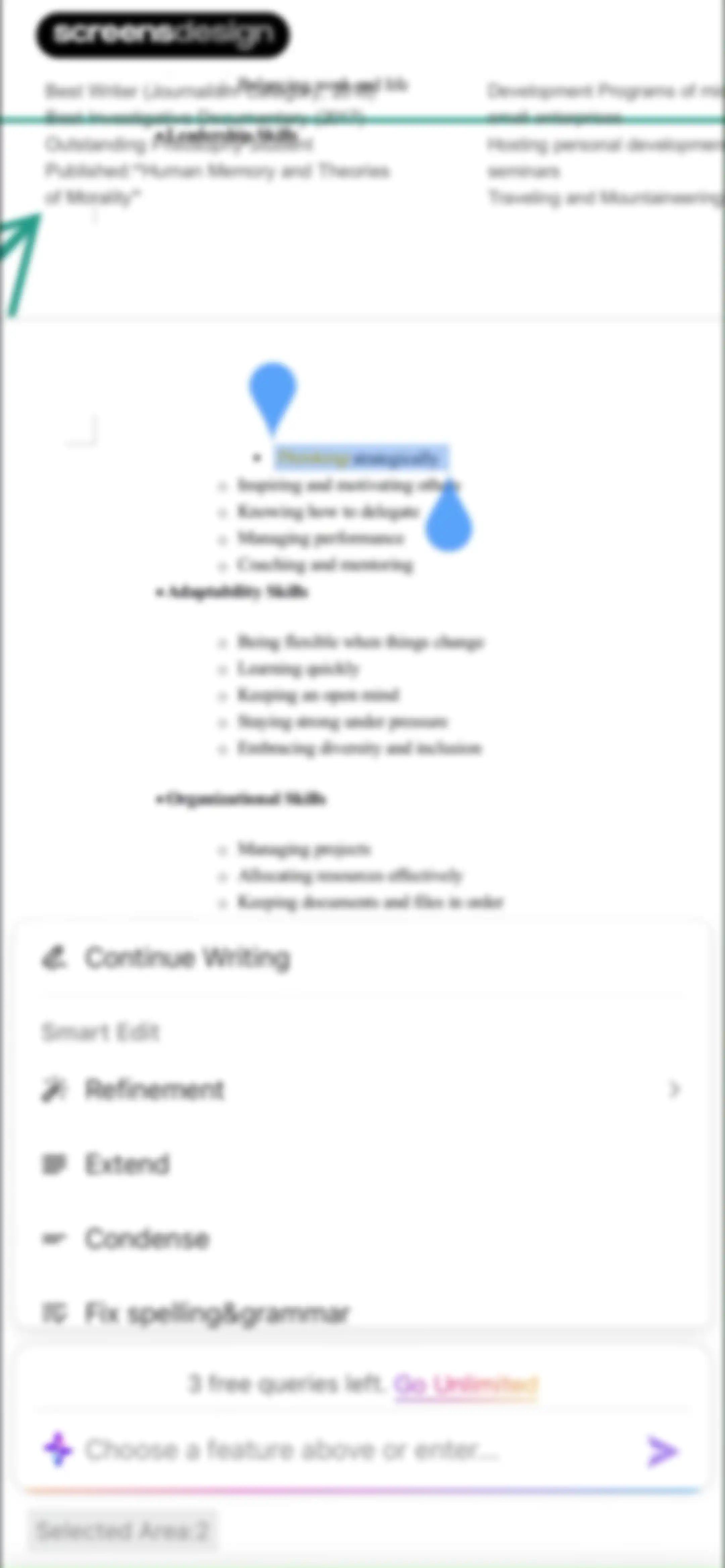 WPS Office-AI Doc, PDF, Sheet screen 85