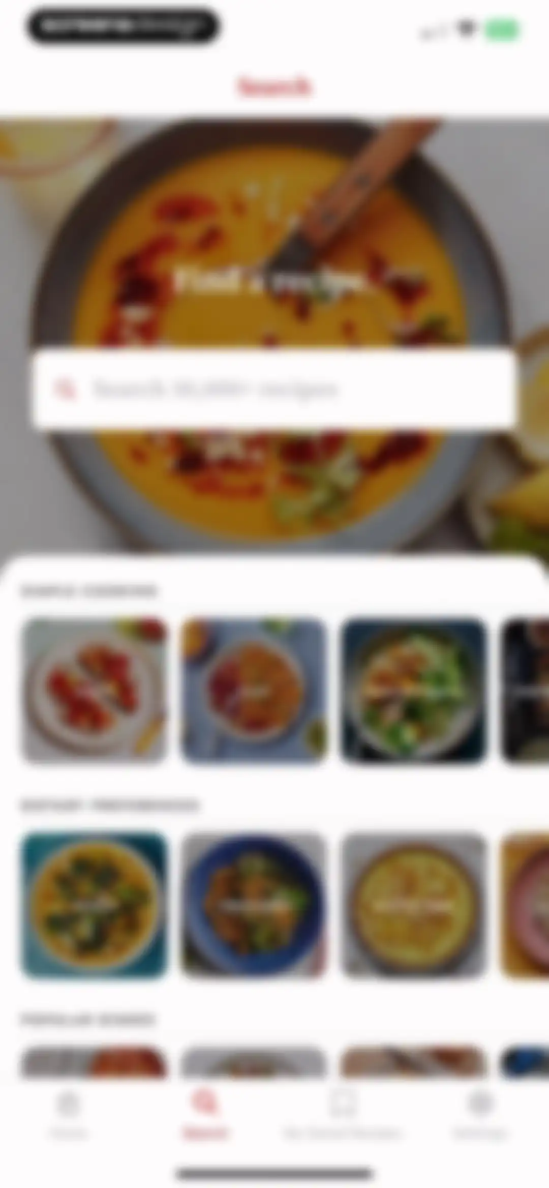 Epicurious screen 30