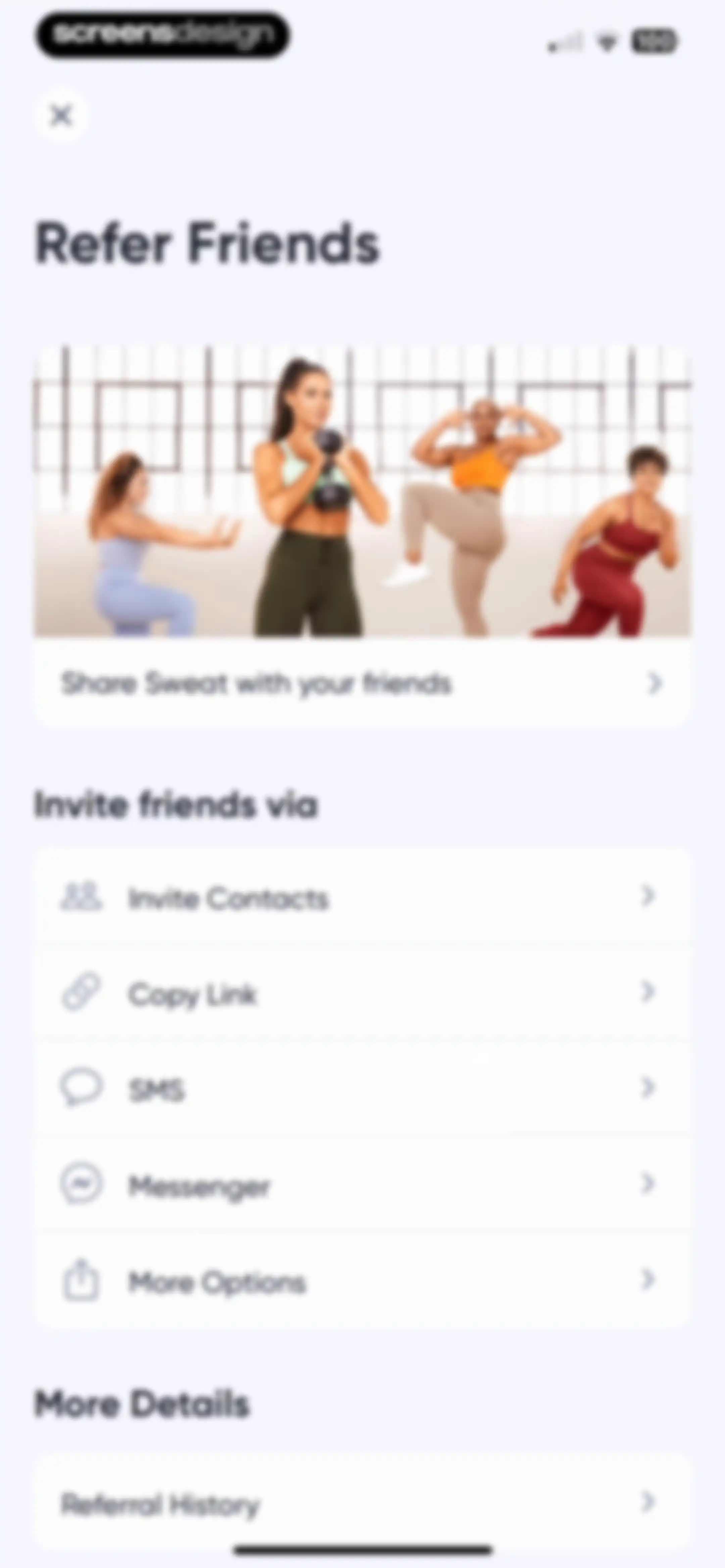 Sweat: Fitness App For Women screen 93