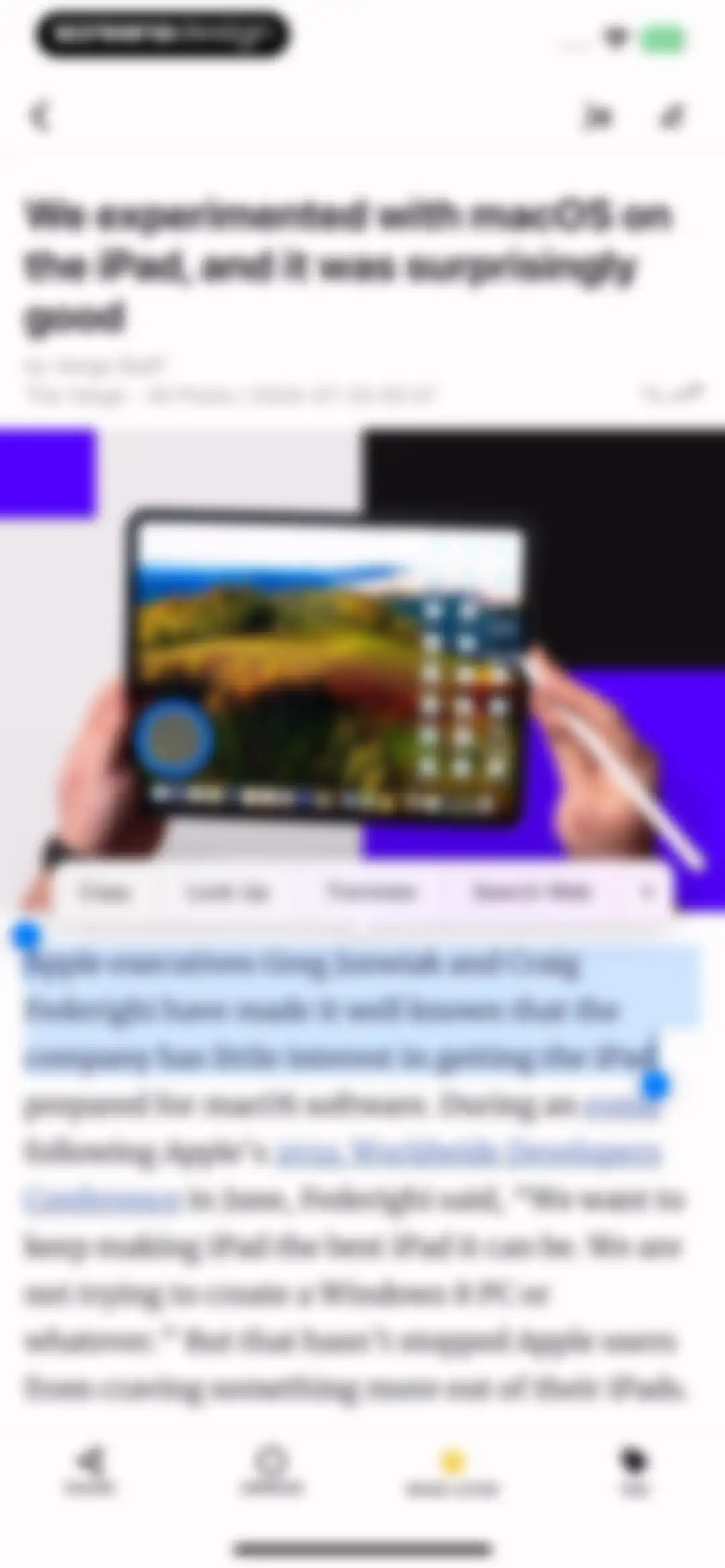 Inoreader: News & RSS reader screen 74