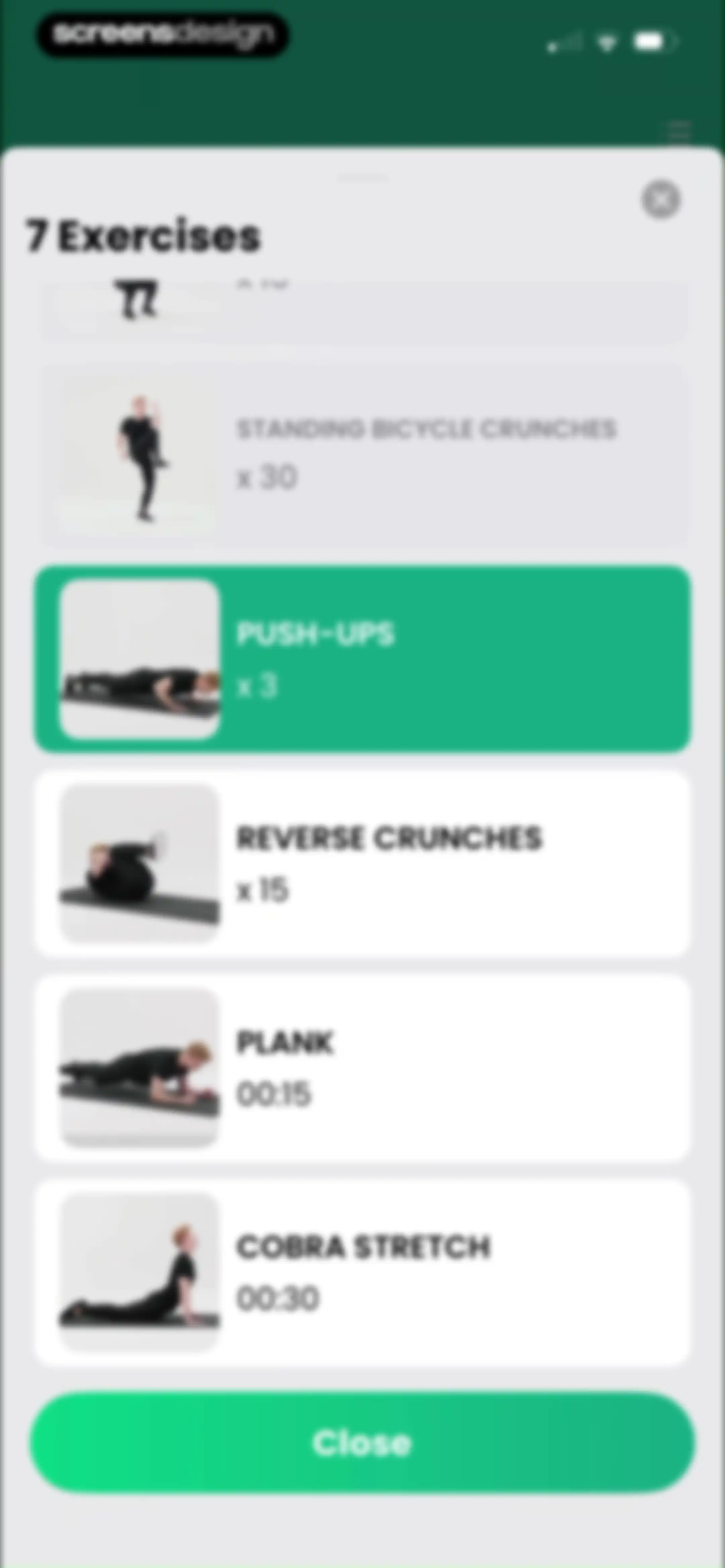 Lose Weight for Men at Home screen 87