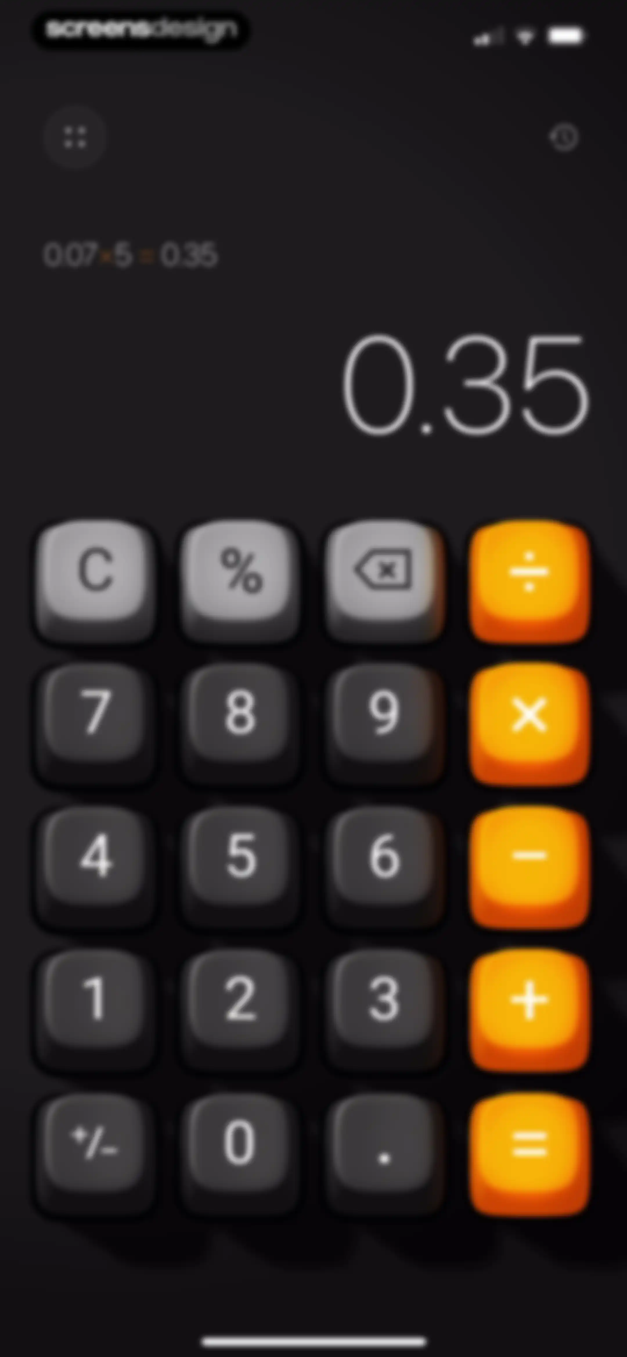 Basic Calculator with History screen 11