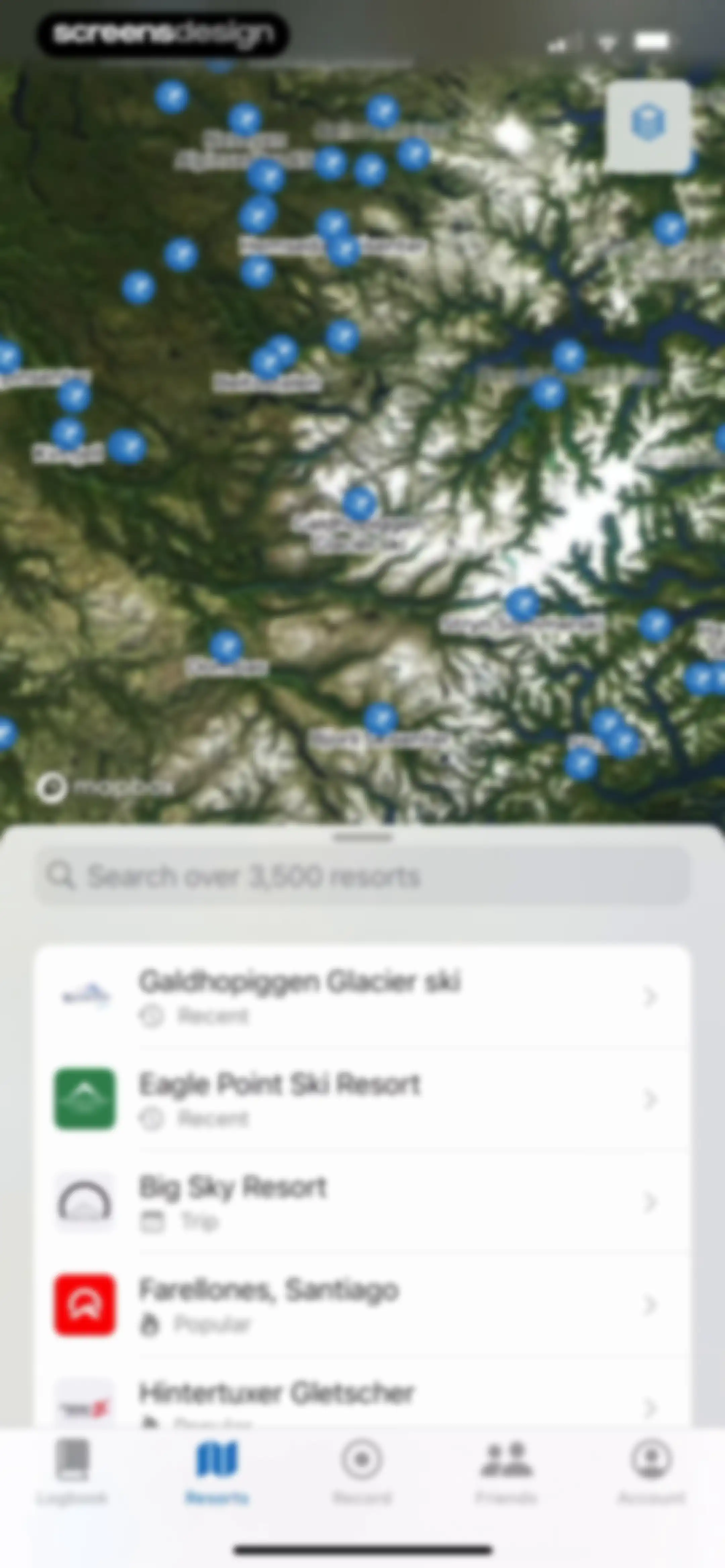 Slopes: Ski & Snowboard screen 93