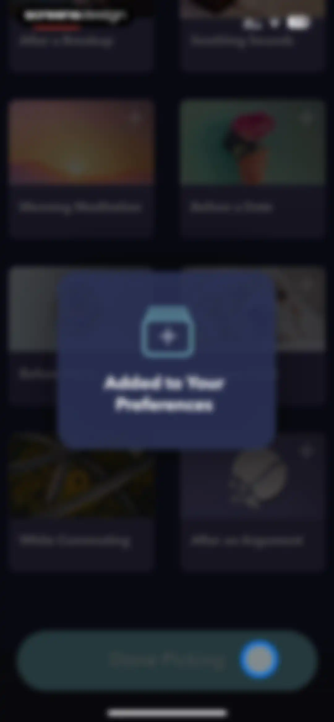 Simple Habit Sleep, Meditation screen 4
