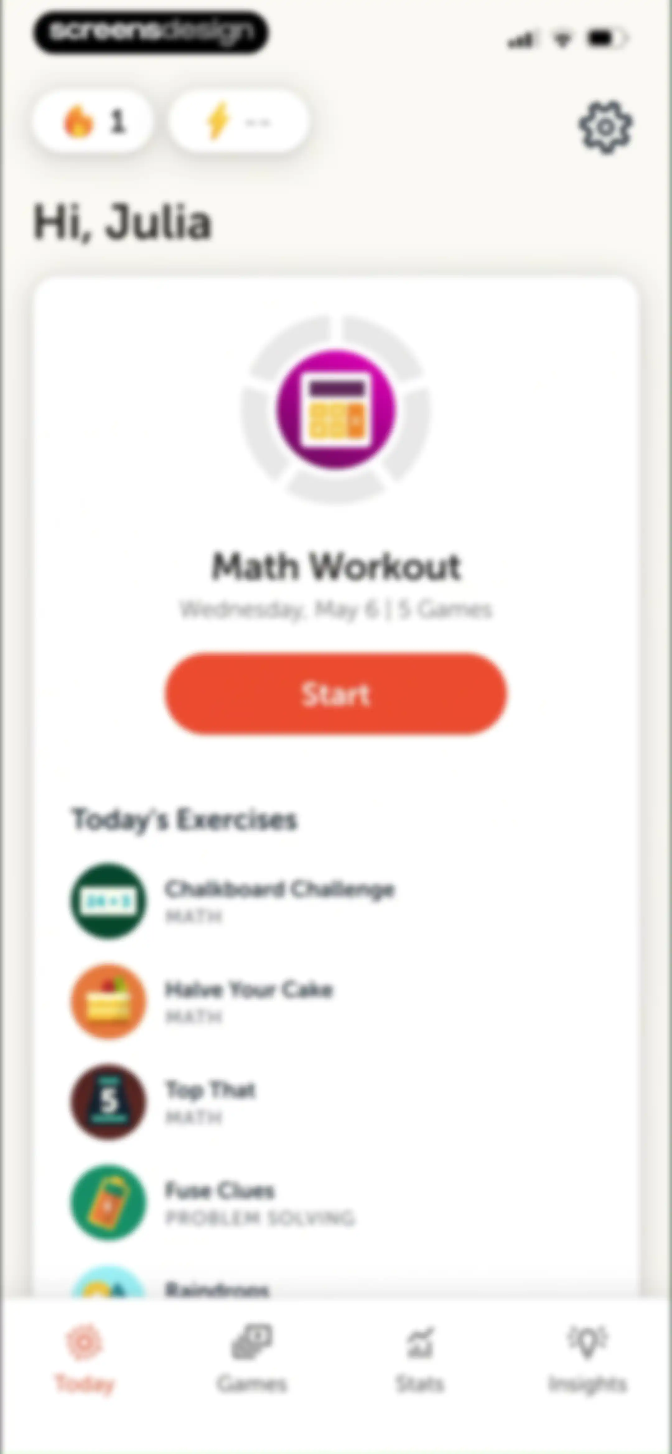 Lumosity: Brain Training Games screen 86