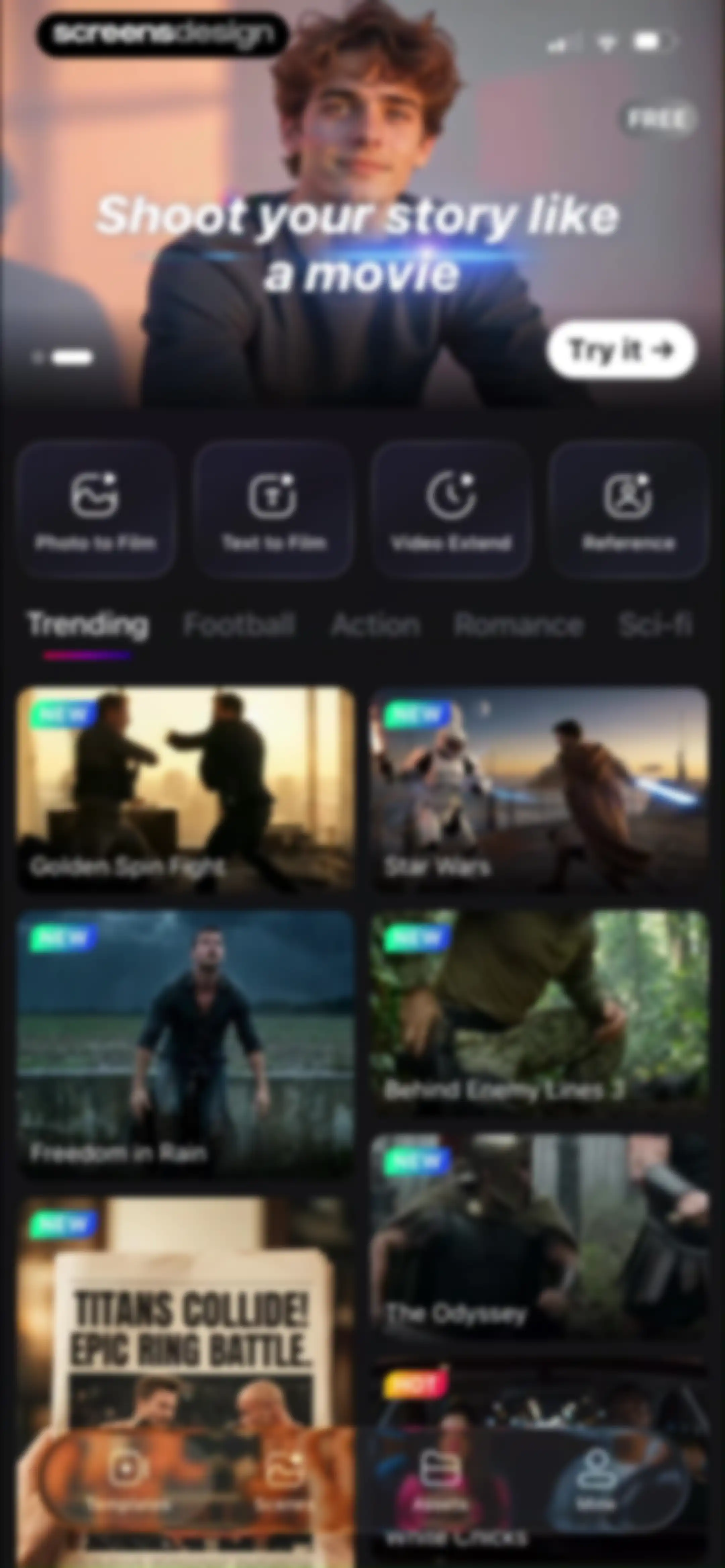 Filmit AI: AI Cinematic Video screen 11