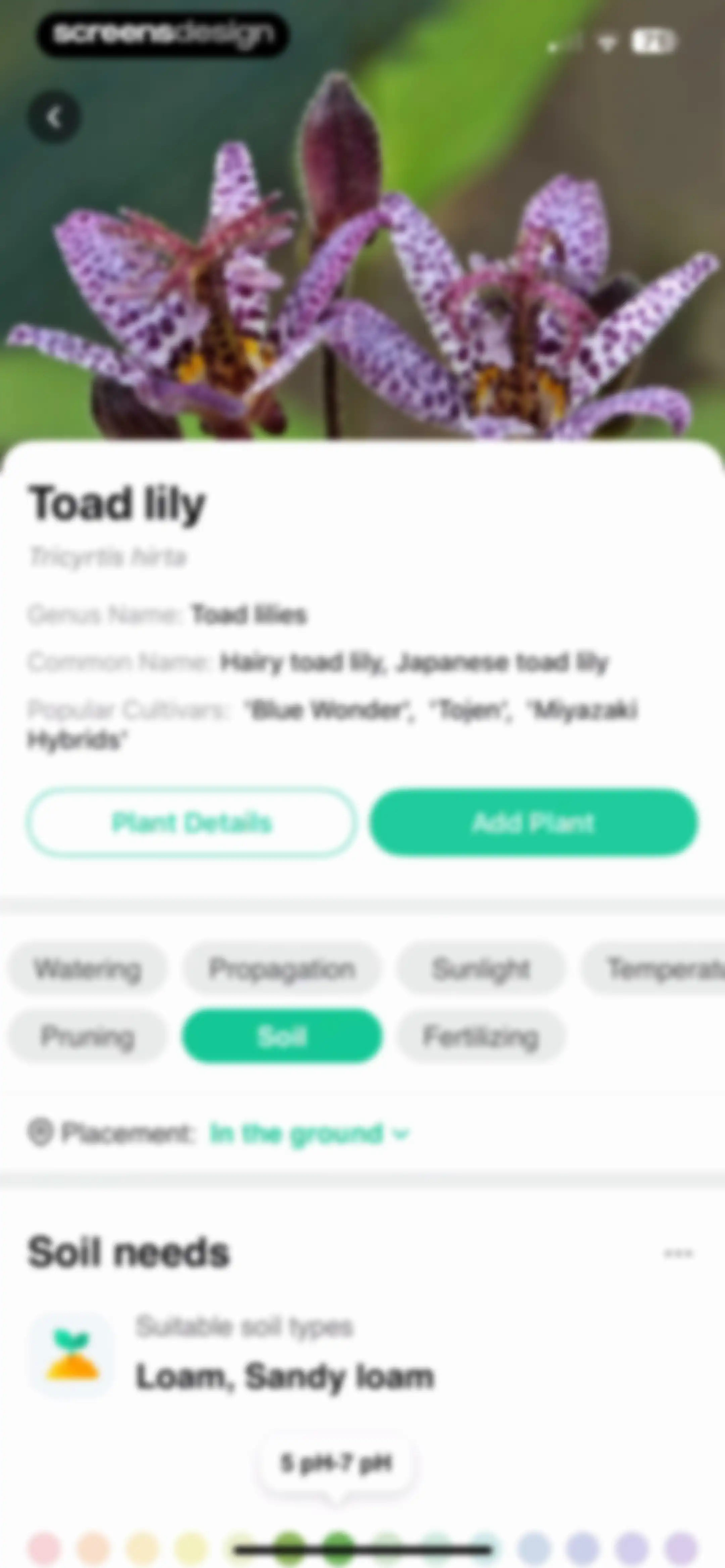 Plant Parent: Plant Care Guide screen 180