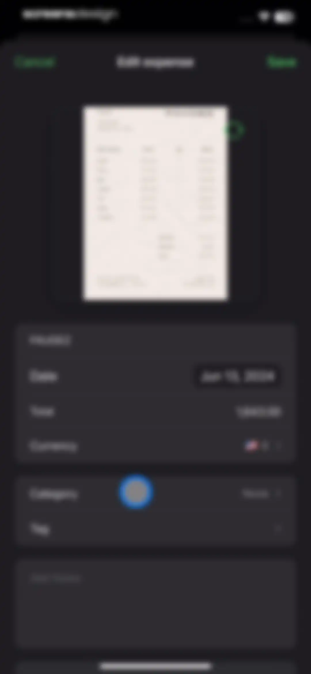 Receipt Scanner・Track Expenses screen 19