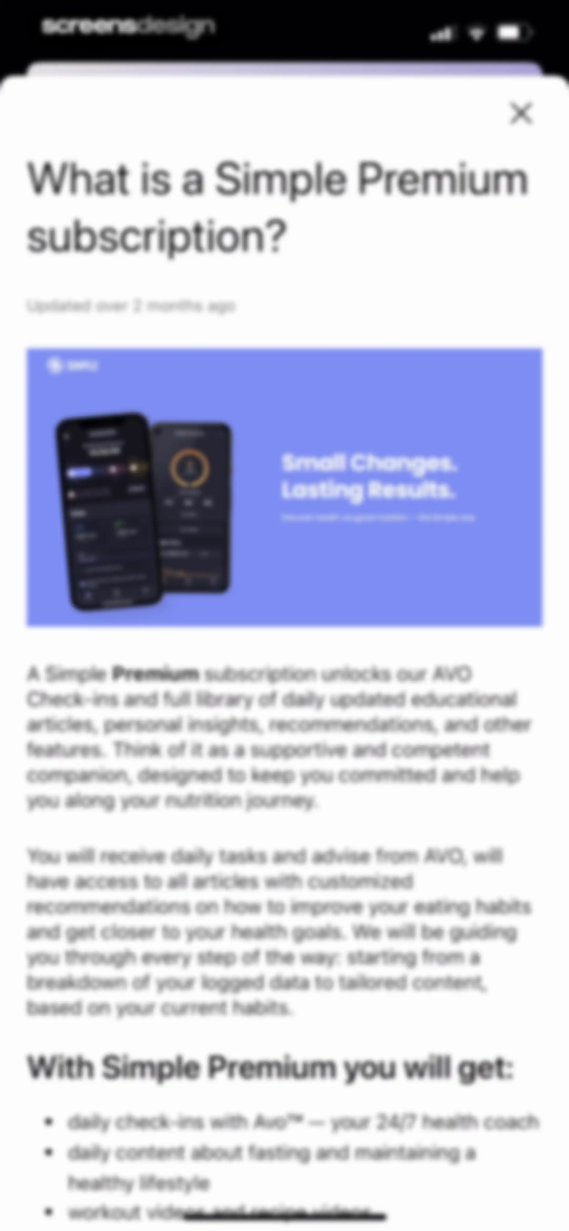 Simple: AI Weight Loss Coach screen 185
