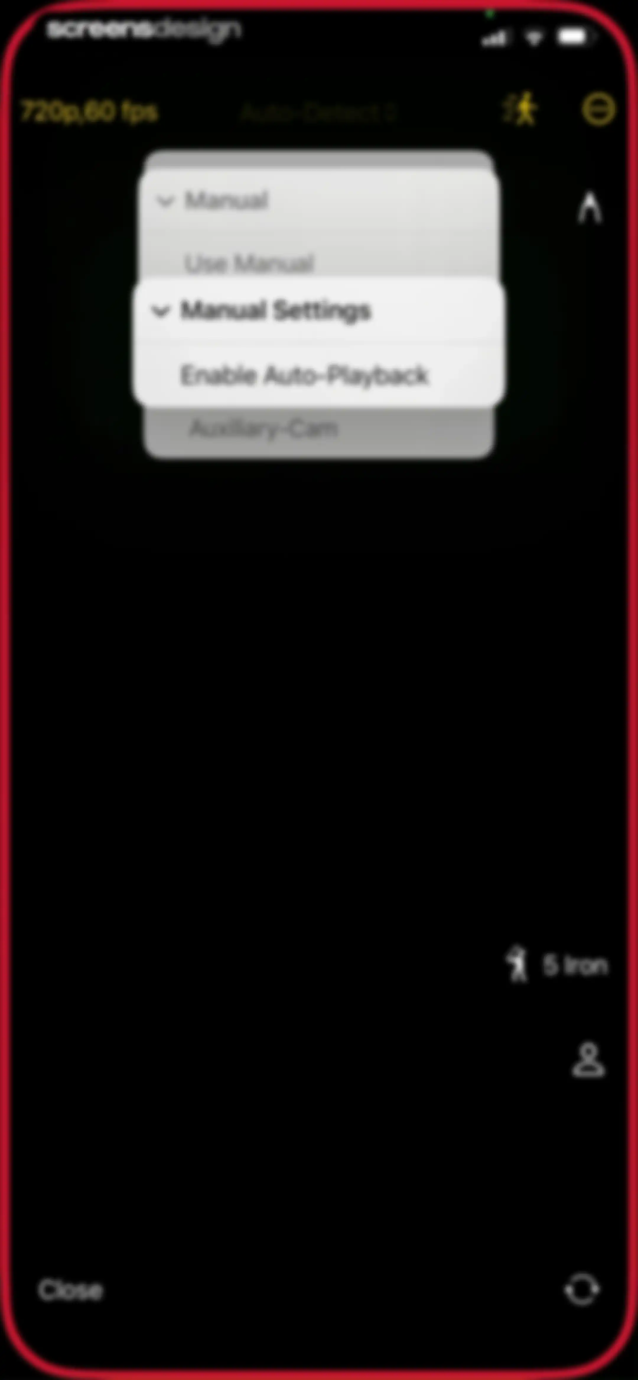 Onform: Video Analysis App screen 66