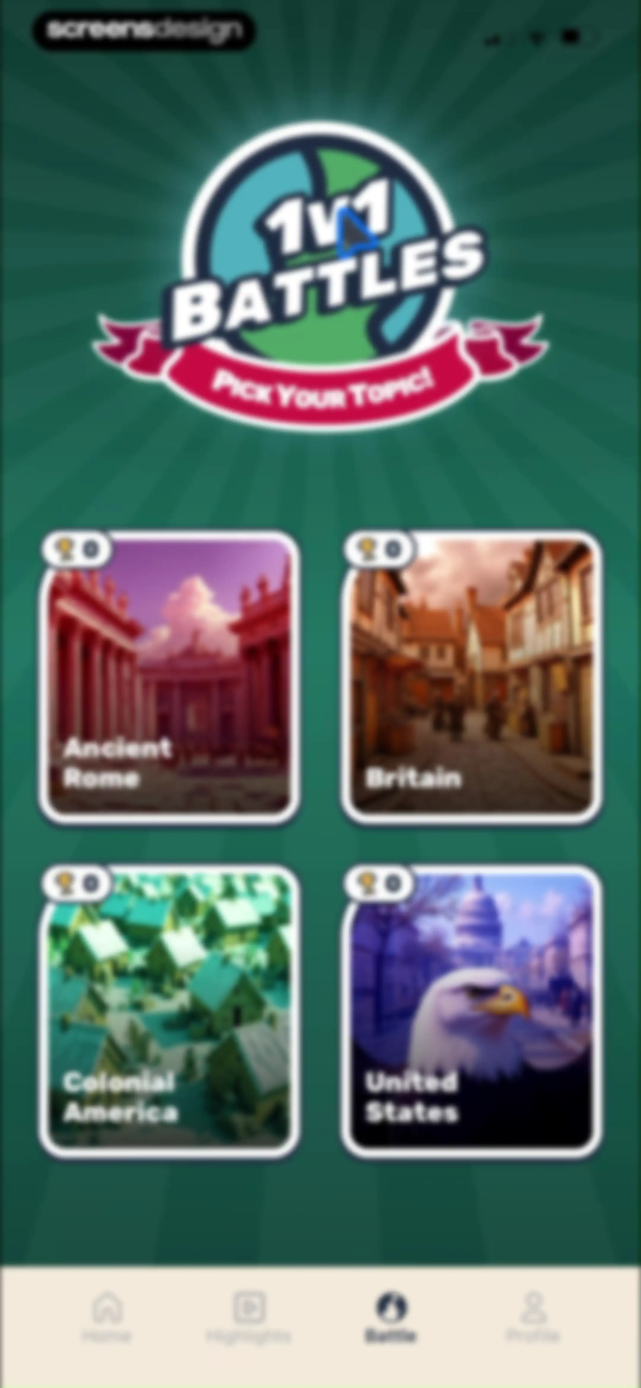 Paladin: Learn History screen 105