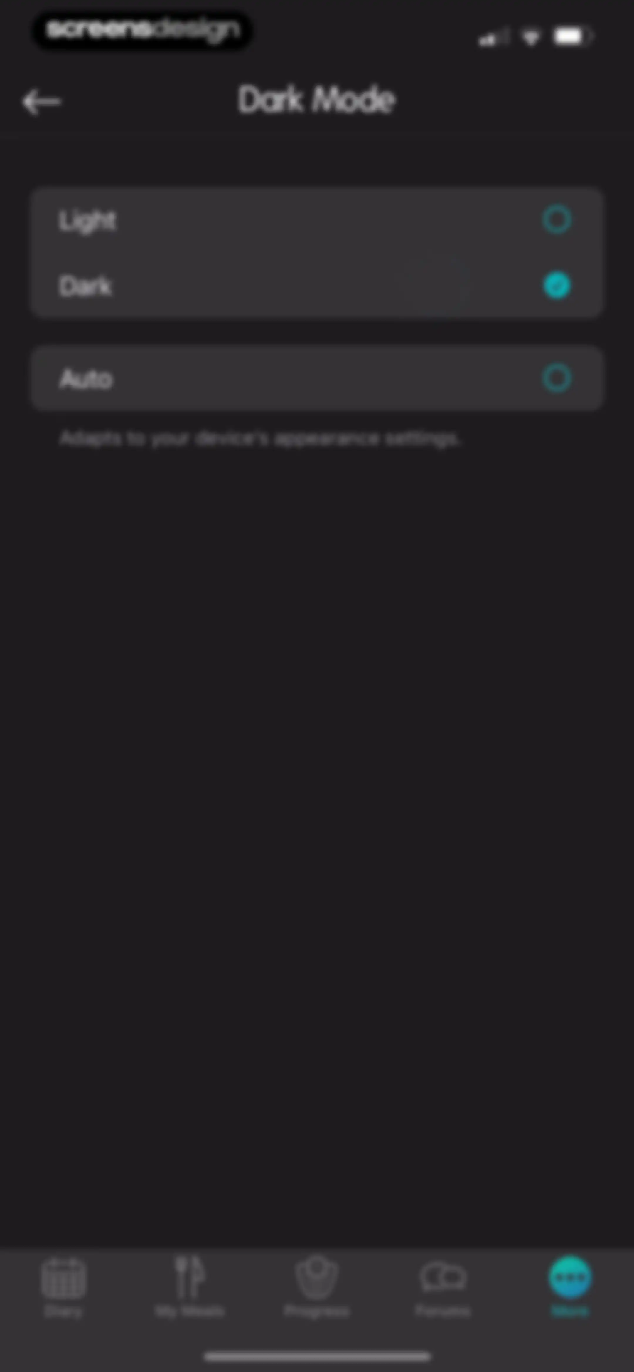 Calorie Counter + screen 164