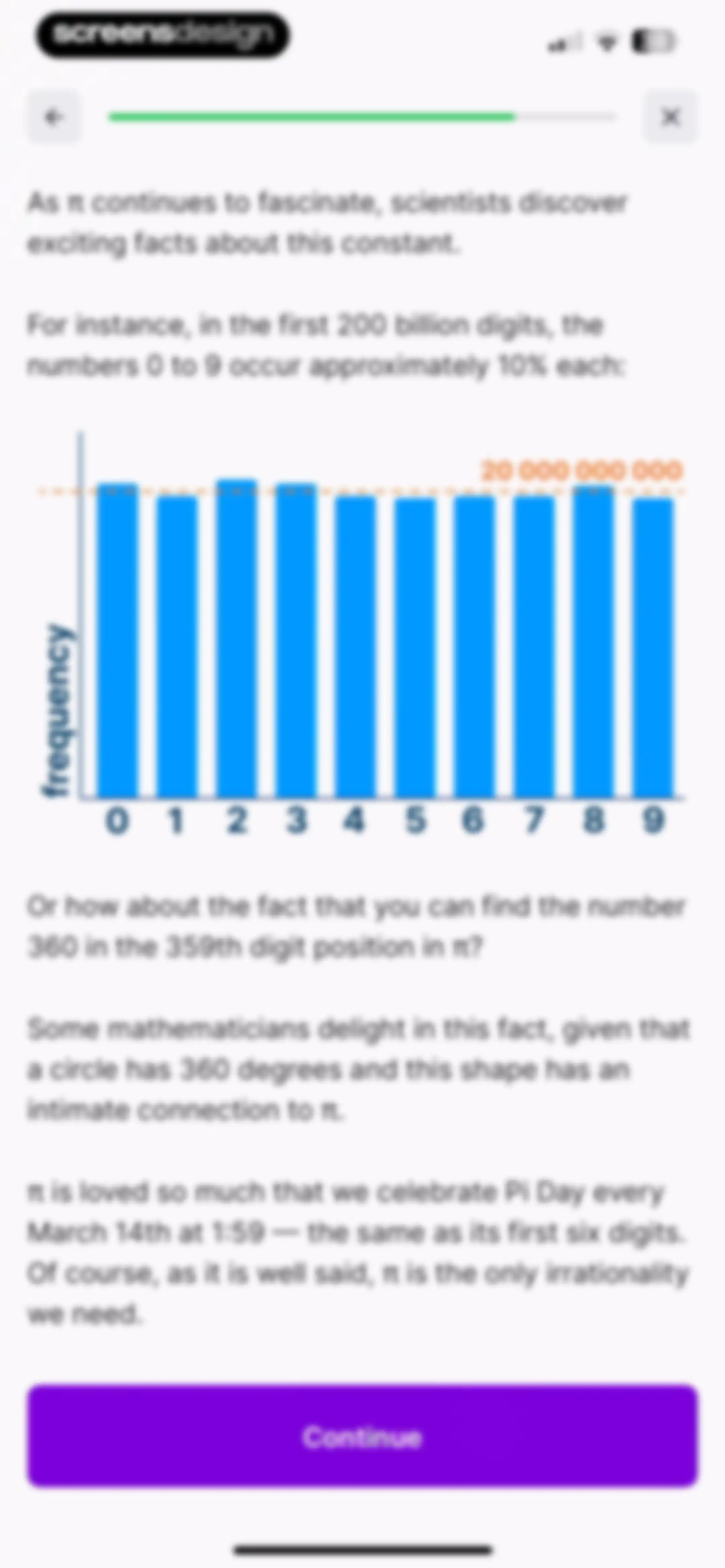 Nibble: Daily Learning & Quiz screen 73