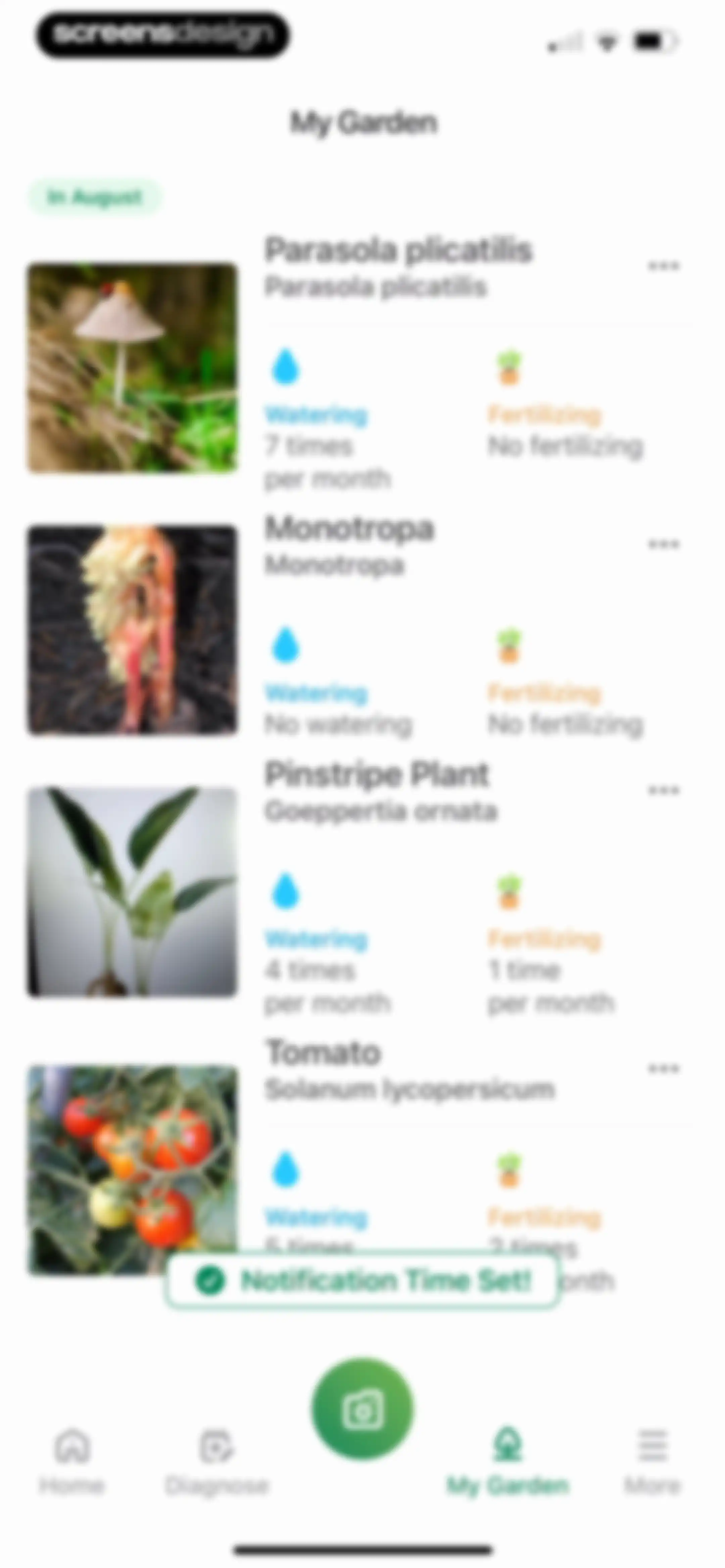 Identify My Plant Now screen 67