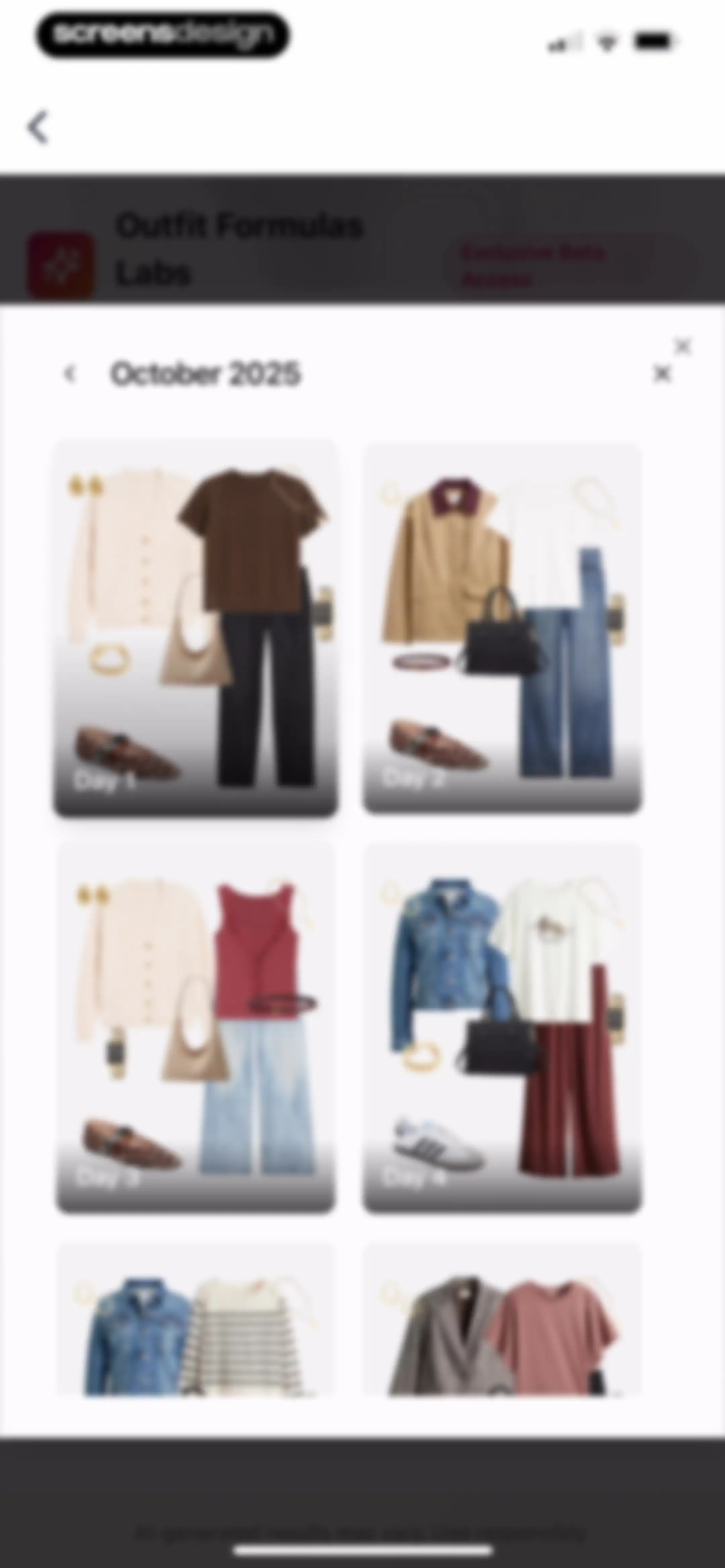 Outfit Formulas: Closet Maker screen 44