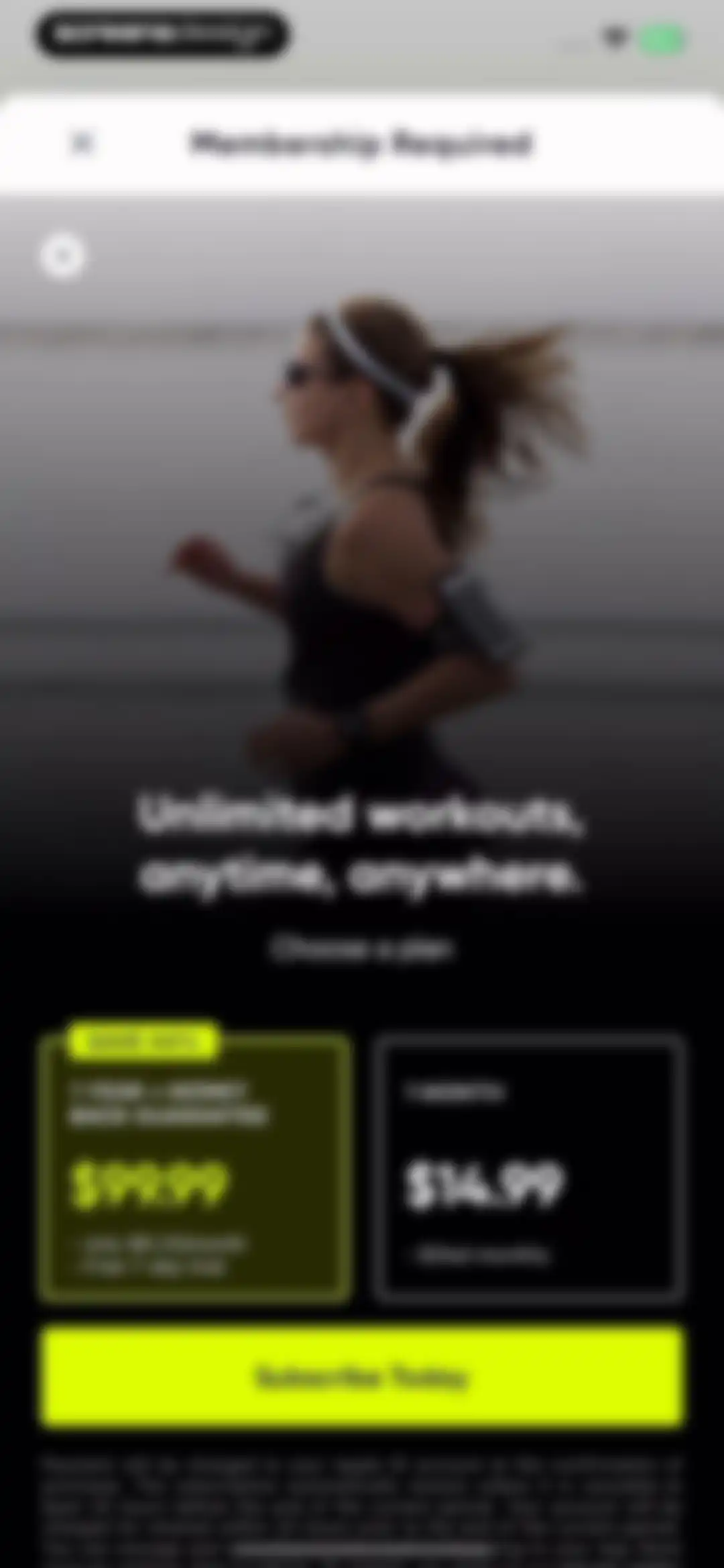 Aaptiv: #1 Audio Fitness App screen 23