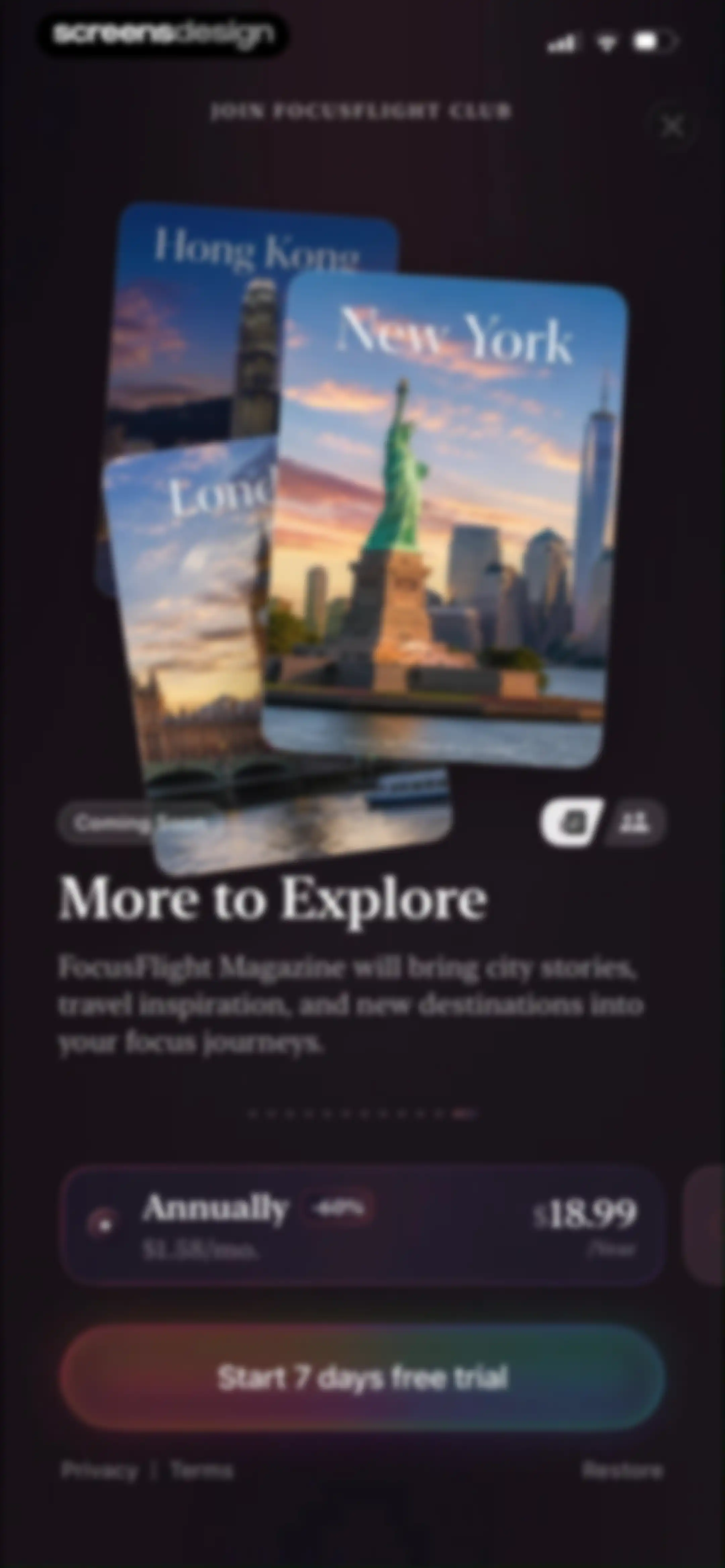 FocusFlight - Deepfocus Timer screen 36