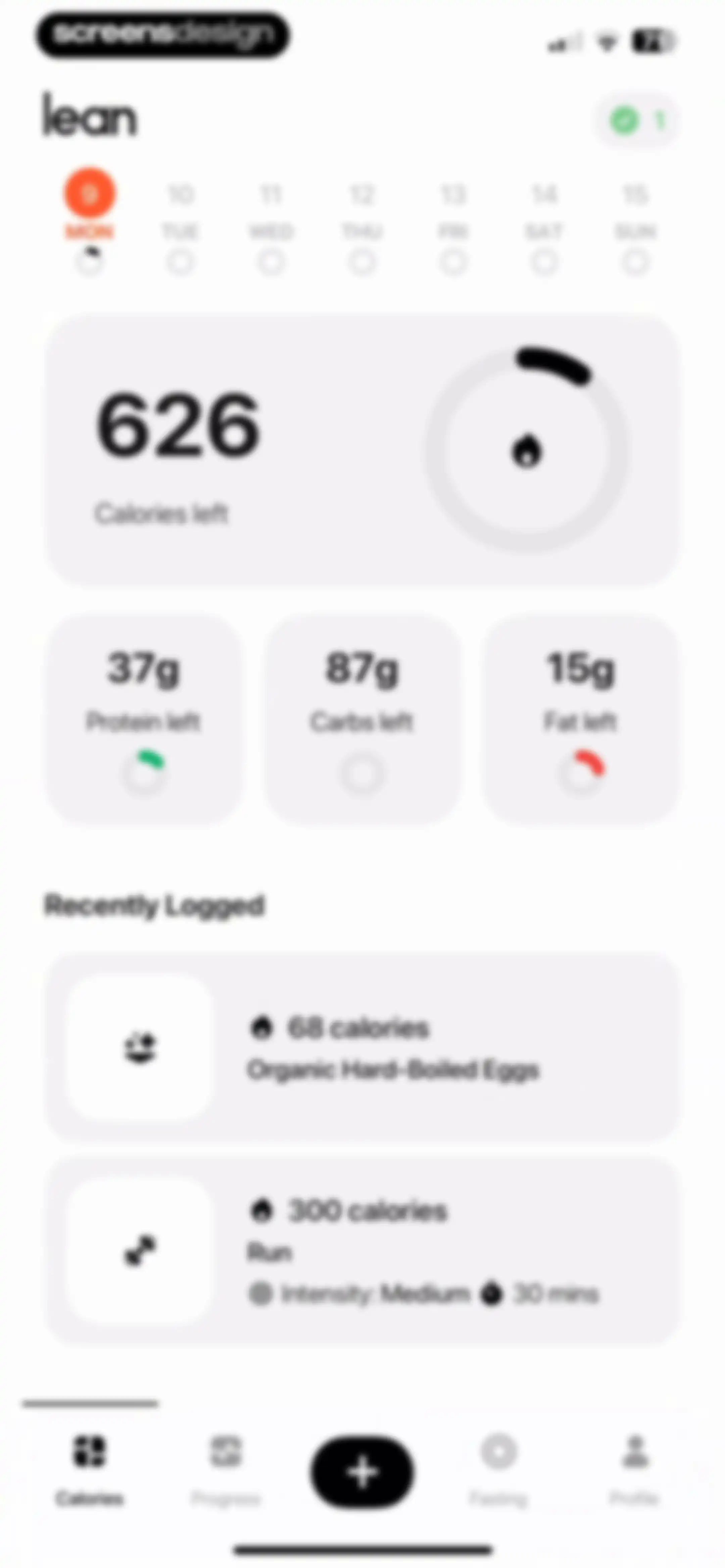 Lean: AI Macro Tracker screen 46