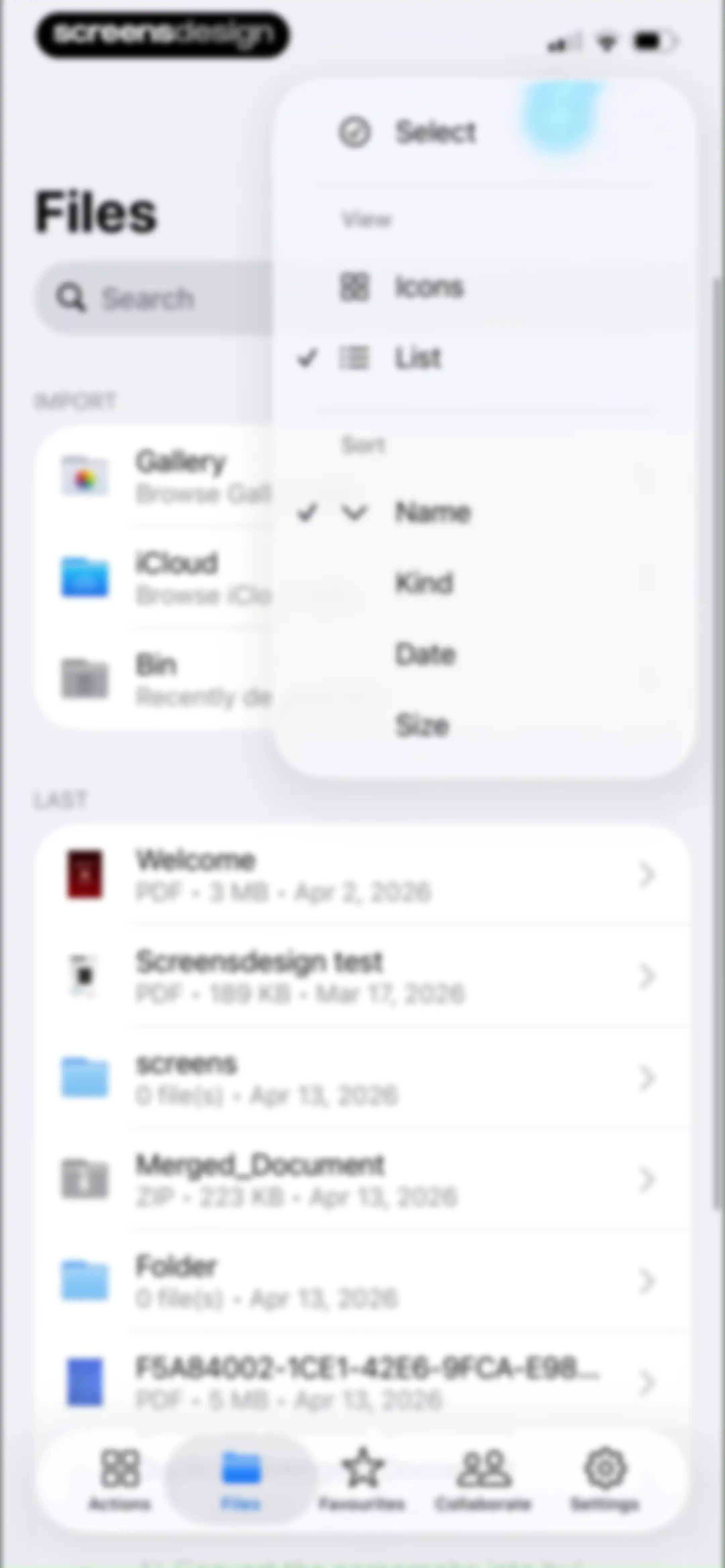 PDF Editor ® screen 113