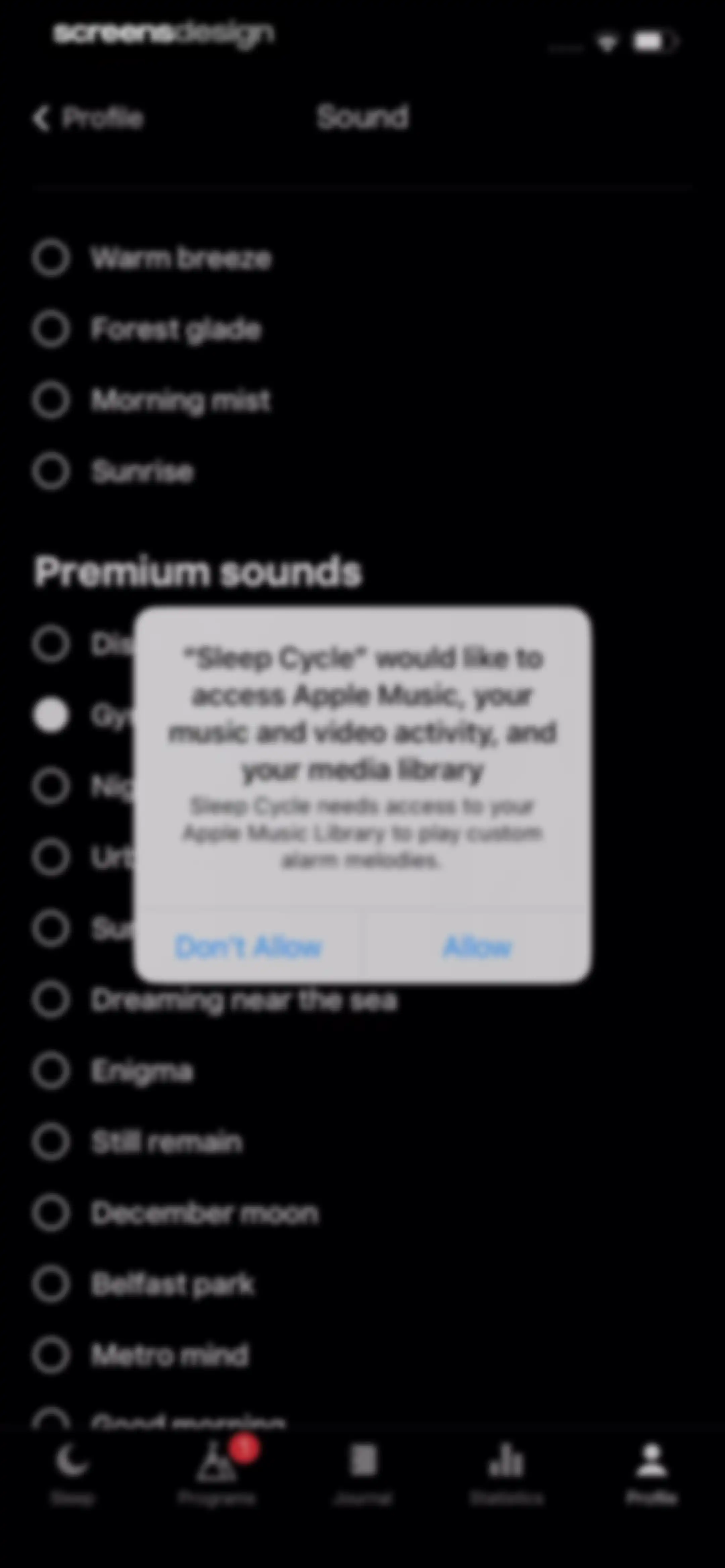 Sleep Cycle - Tracker & Sounds screen 63
