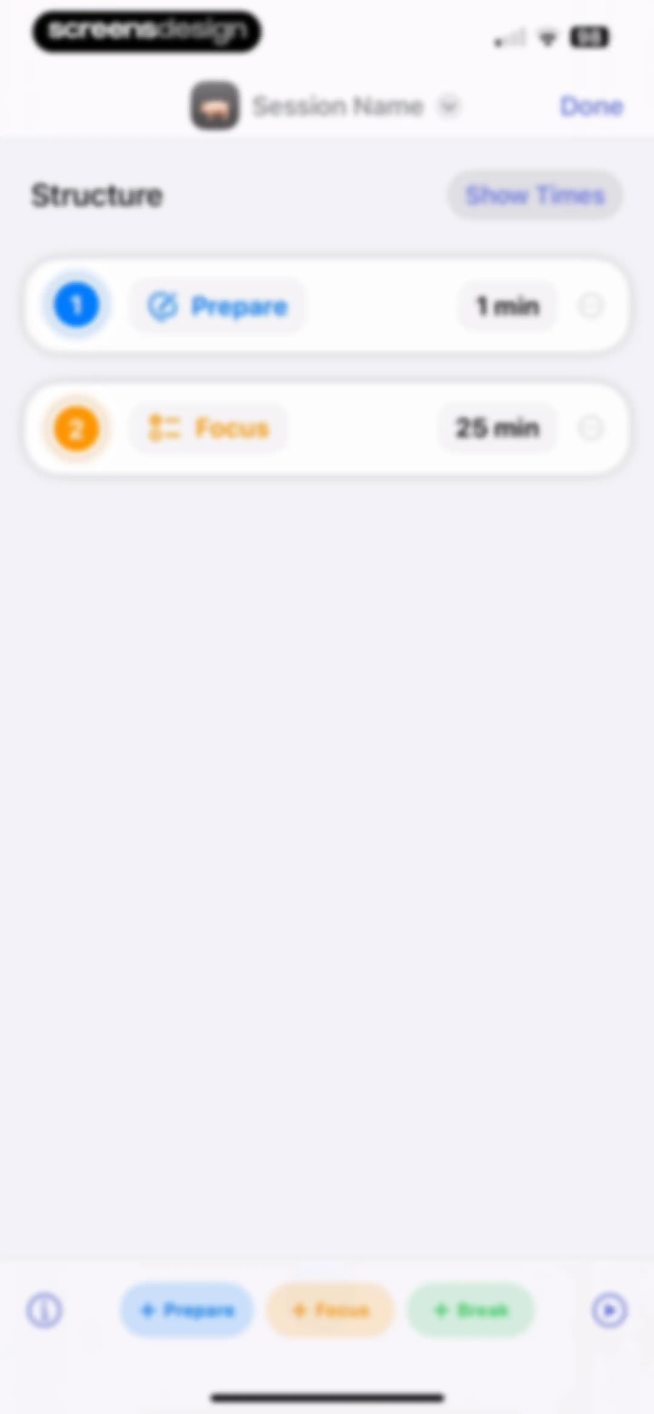 Focused Work - Pomodoro Timer screen 59