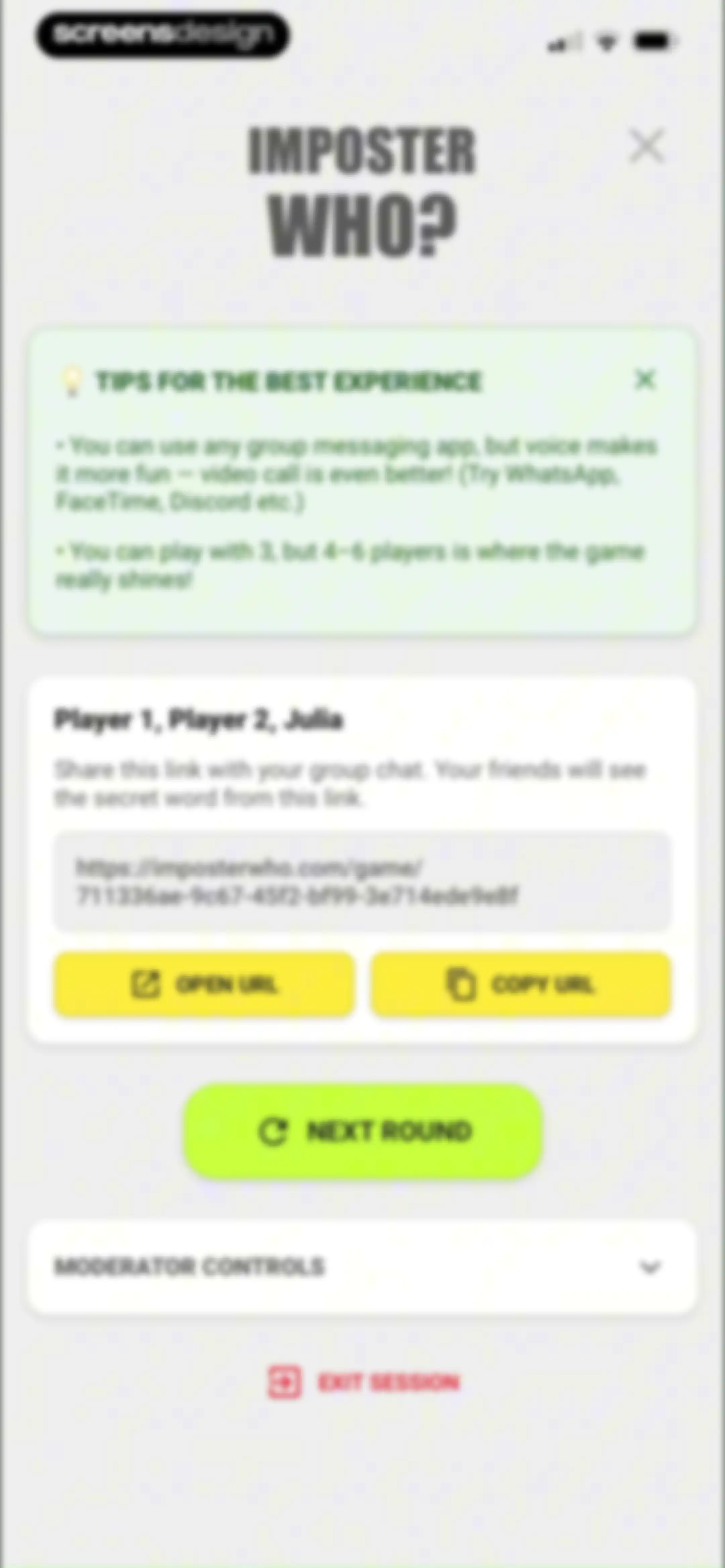 Imposter Who? - Word Game screen 32