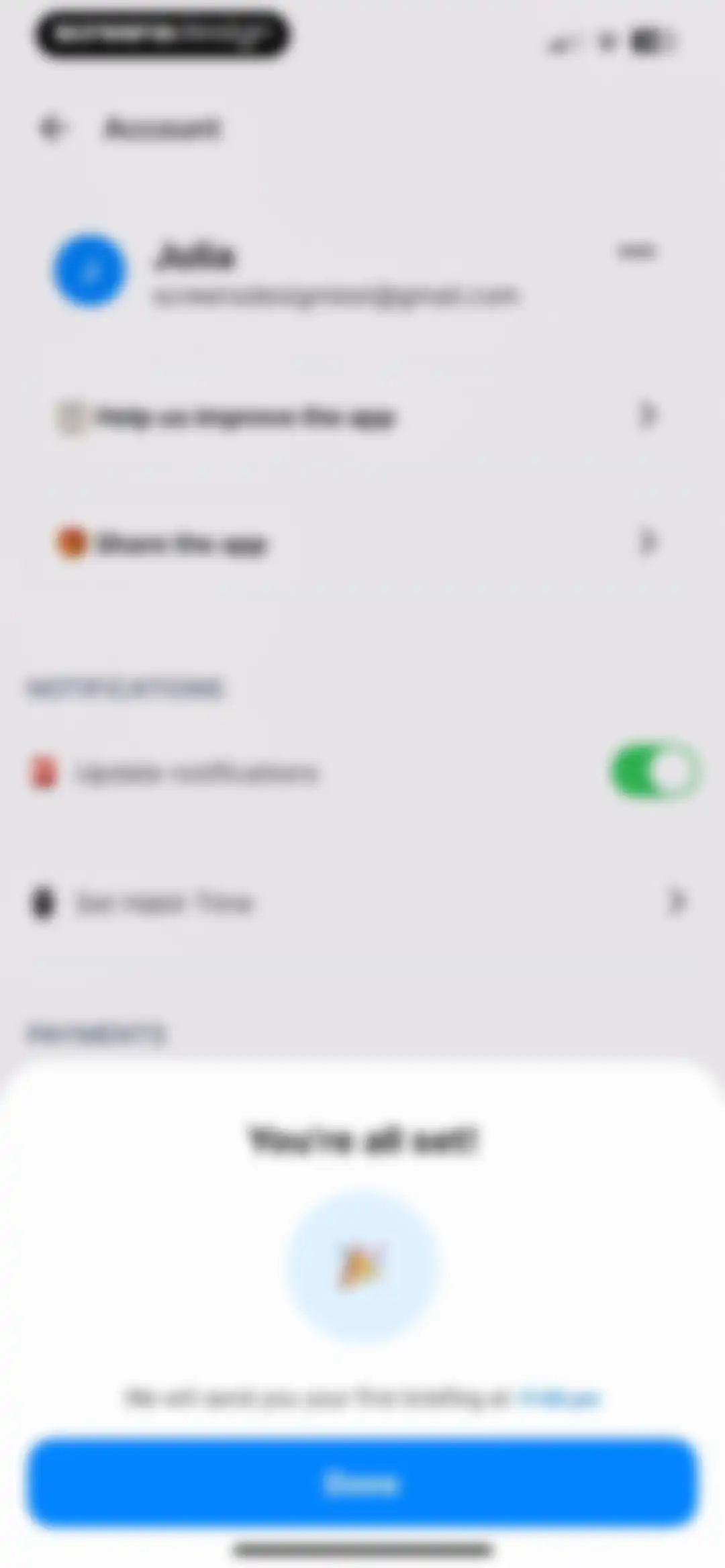 Finimize: Investing Insights screen 63