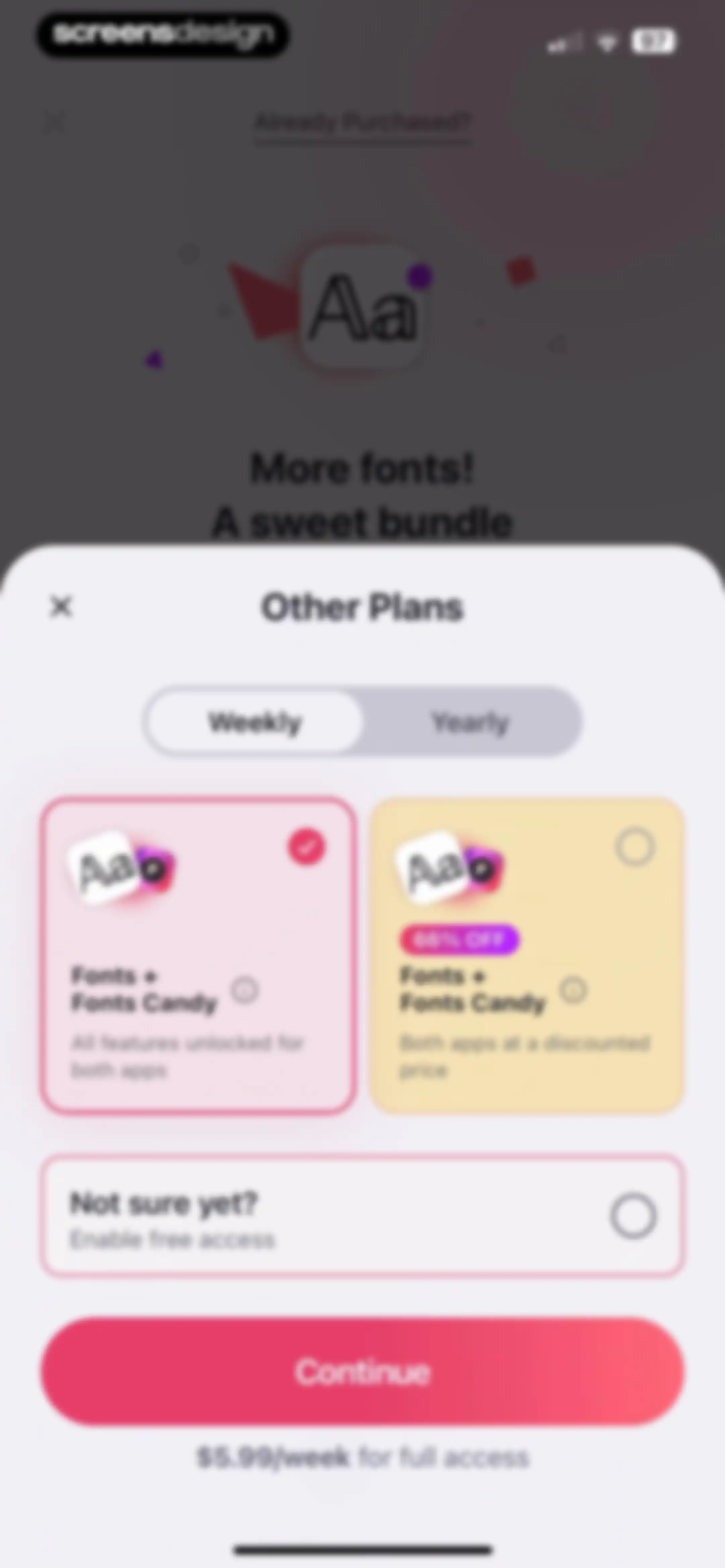 Fonts - AI Stickers screen 14