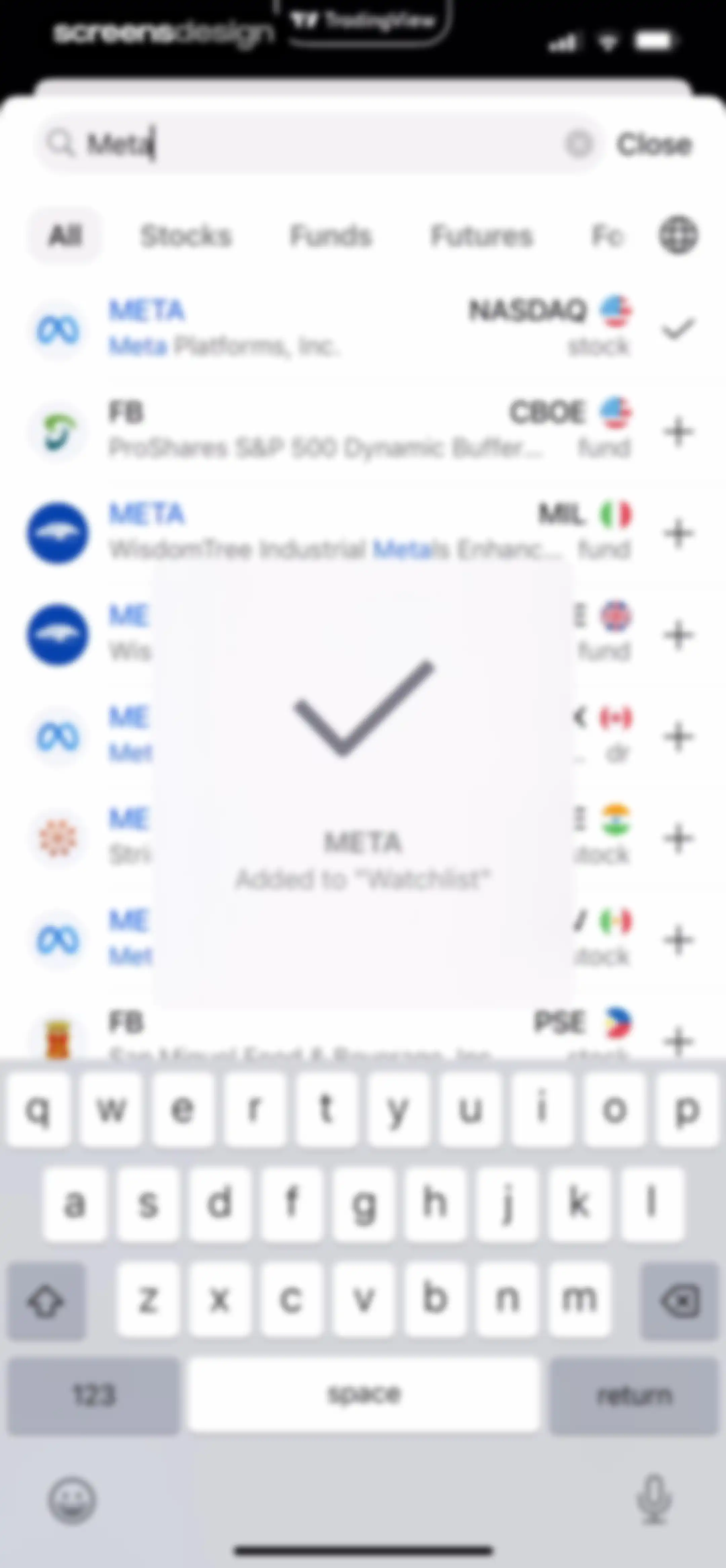 TradingView: Track All Markets screen 209