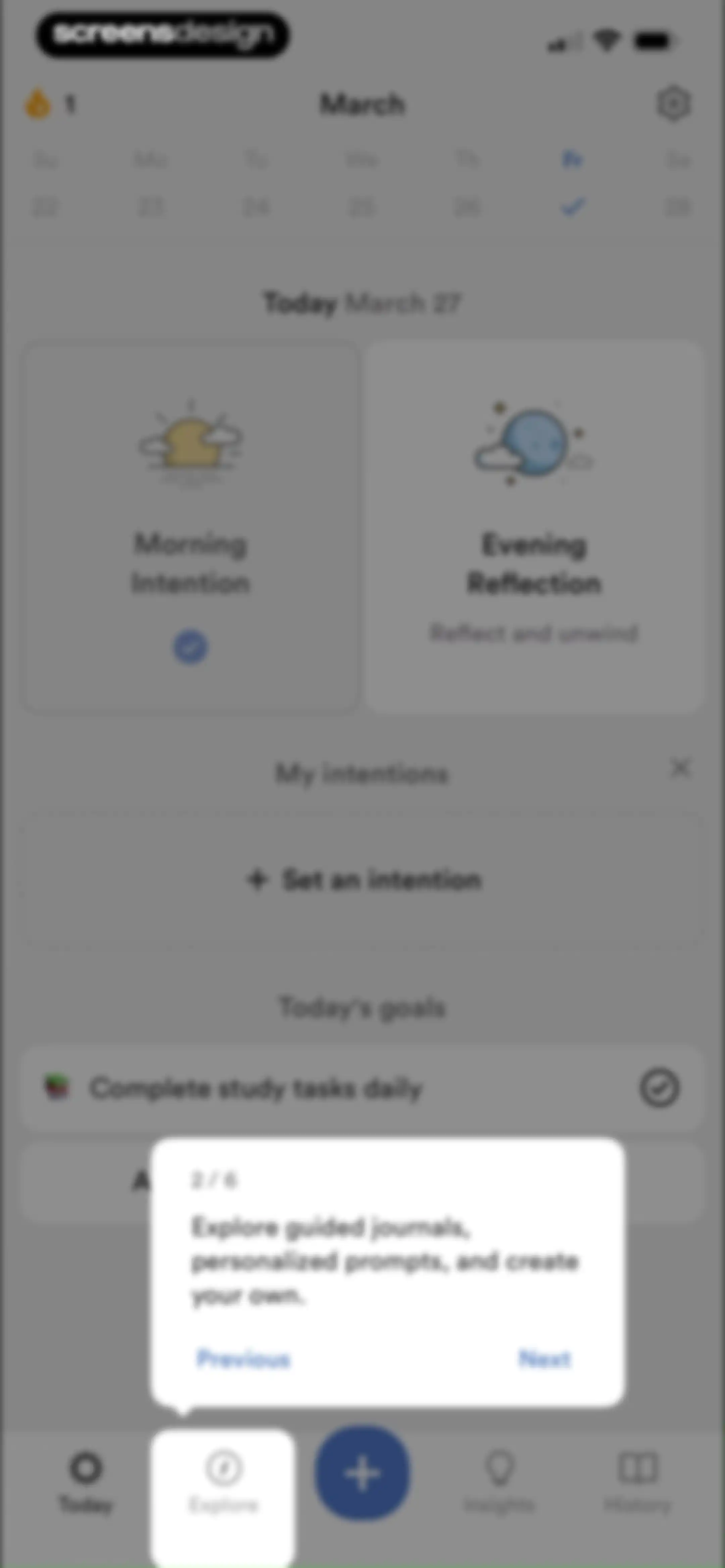 Rosebud: AI Journal & Diary screen 37