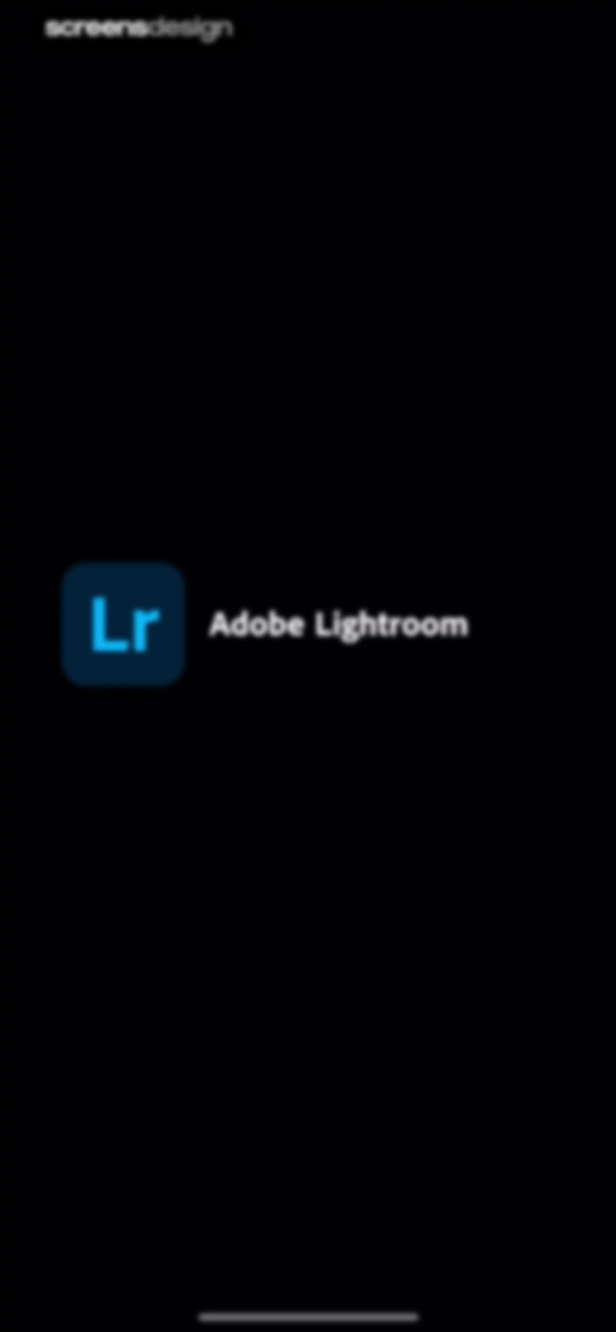 Lightroom: AI Photo Editor screen 1