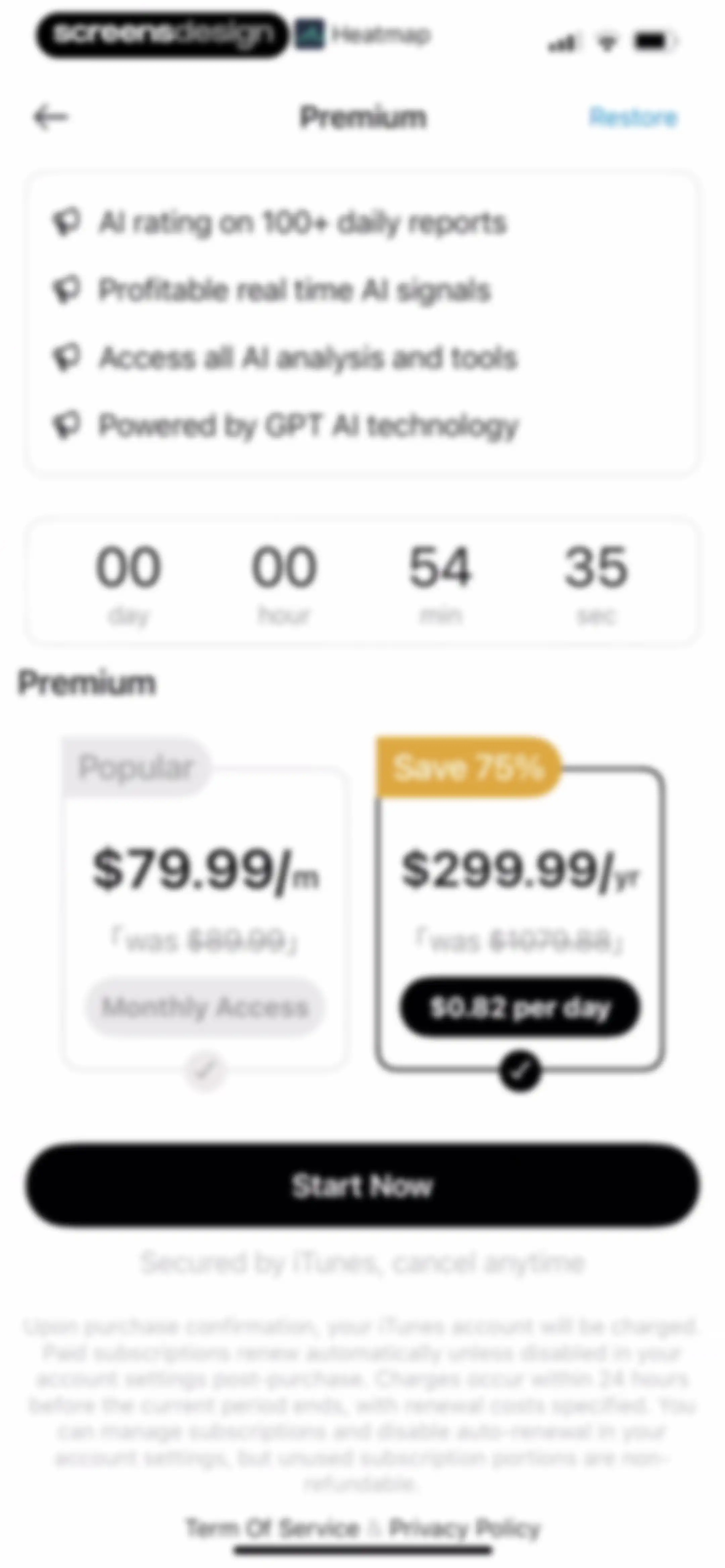 Trading Ideas Driven by AI screen 56