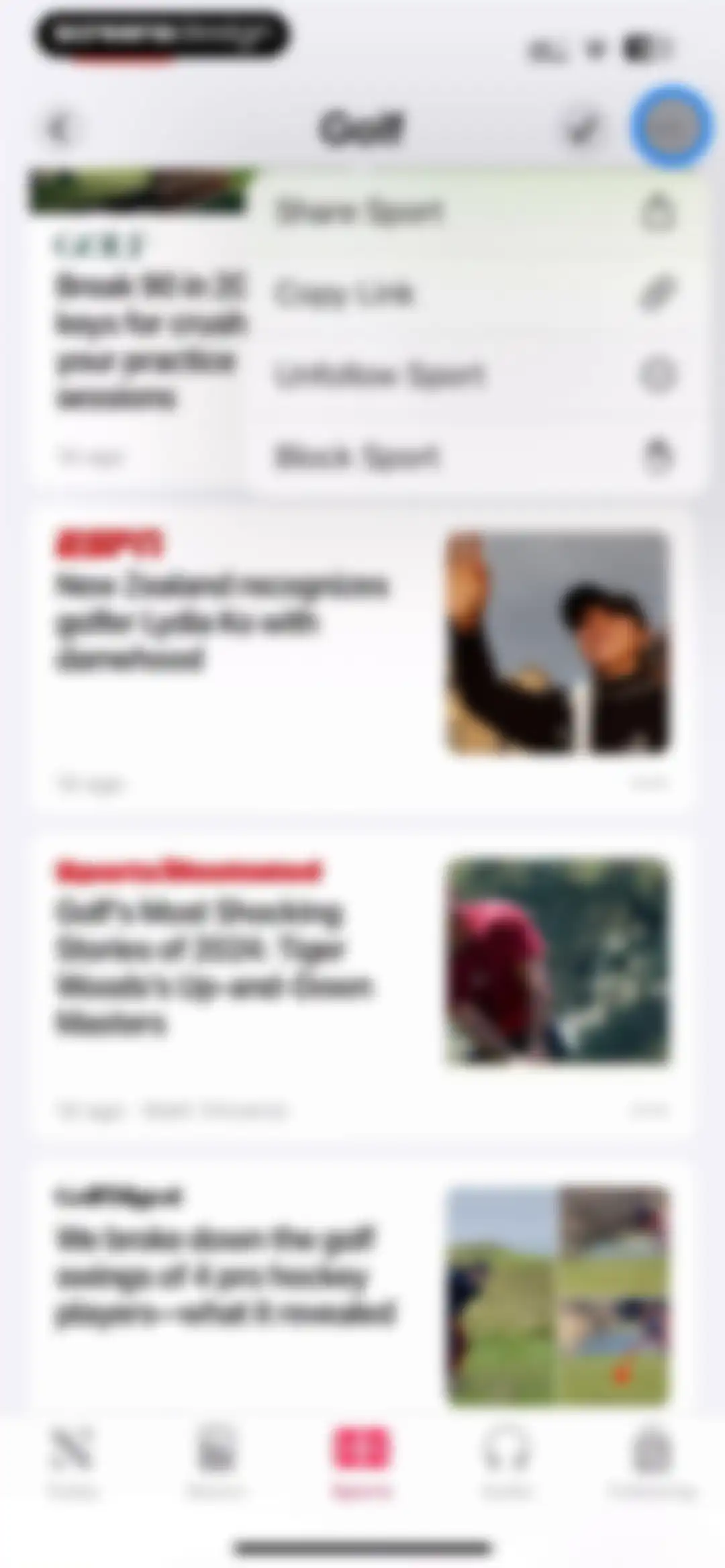 Apple News screen 120